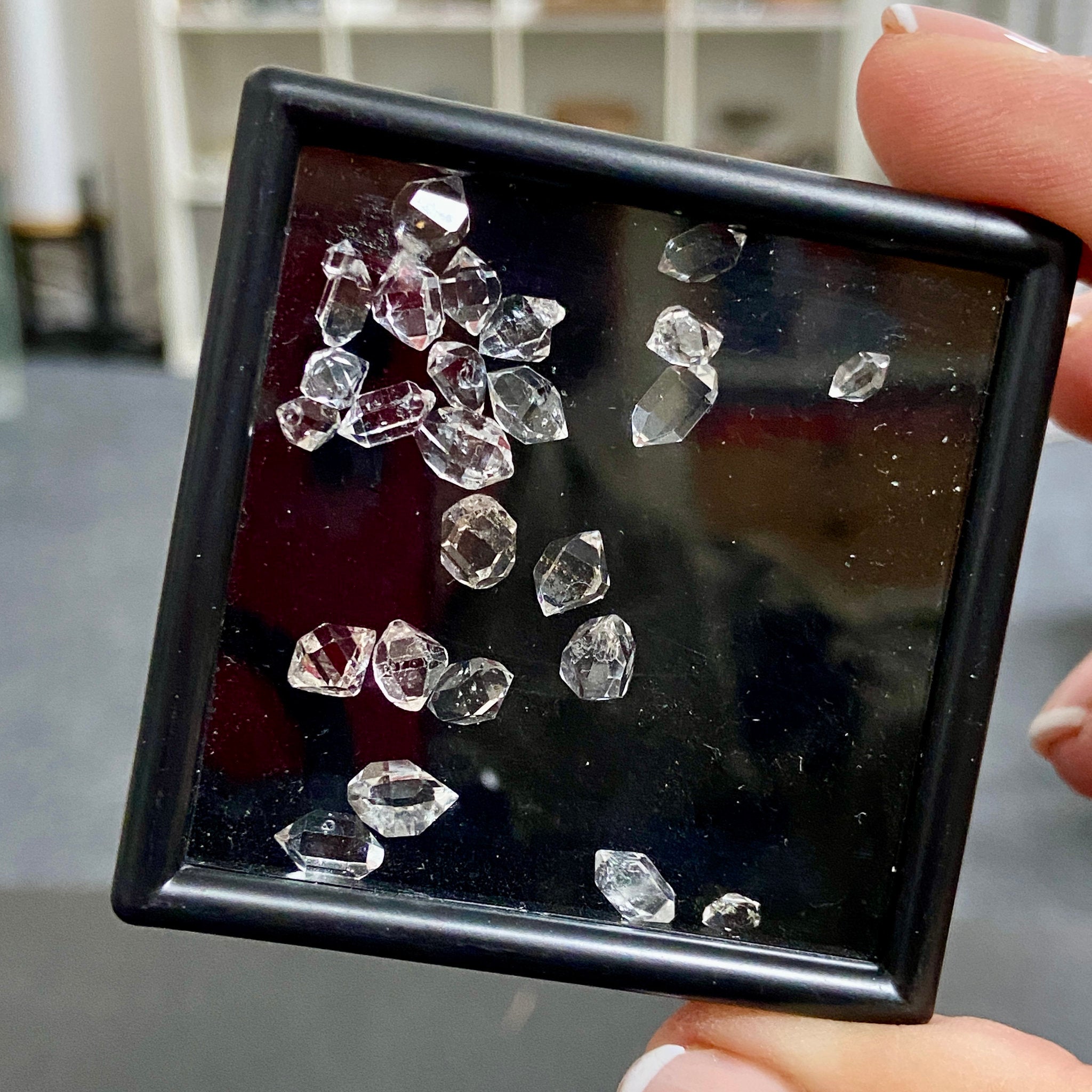 AA Water Clear Herkimer Diamond Collection – New York, USA