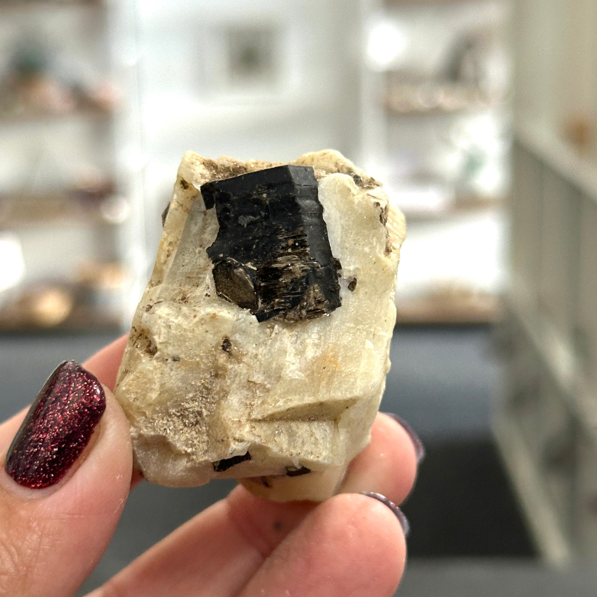 Mica Pegmatite with Calcite