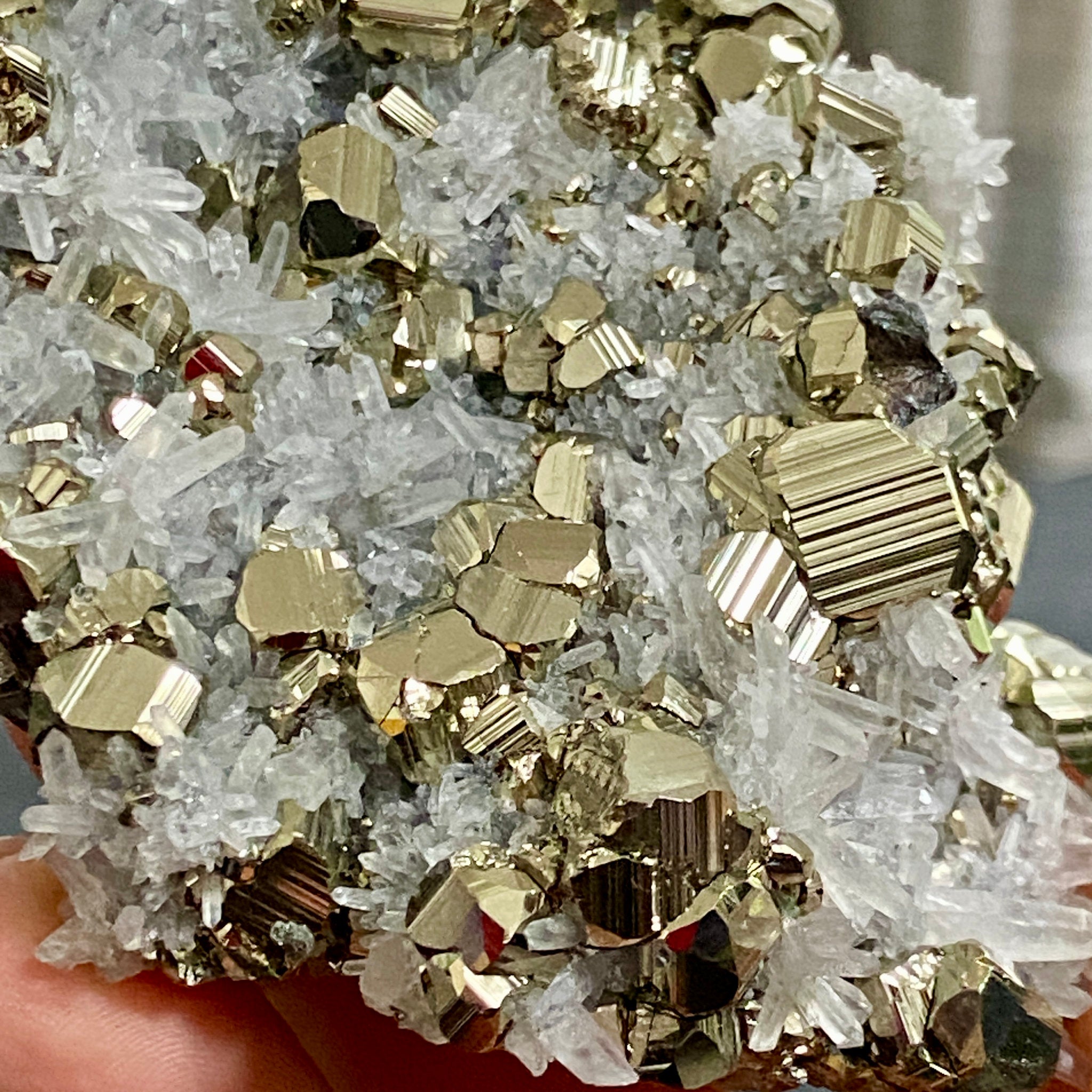Quartz & Pyrite Cluster – Huanzala Mine, Peru