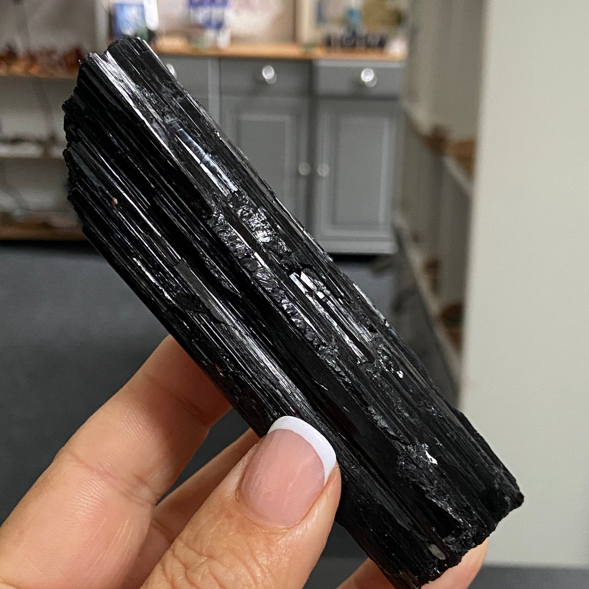 Natural Black Tourmaline Rod - Brazil