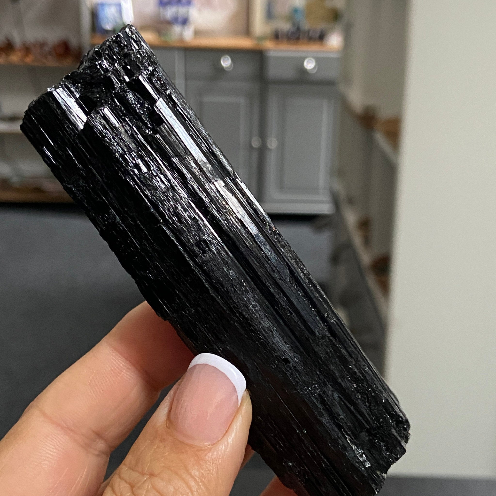 Natural Black Tourmaline Rod - Brazil