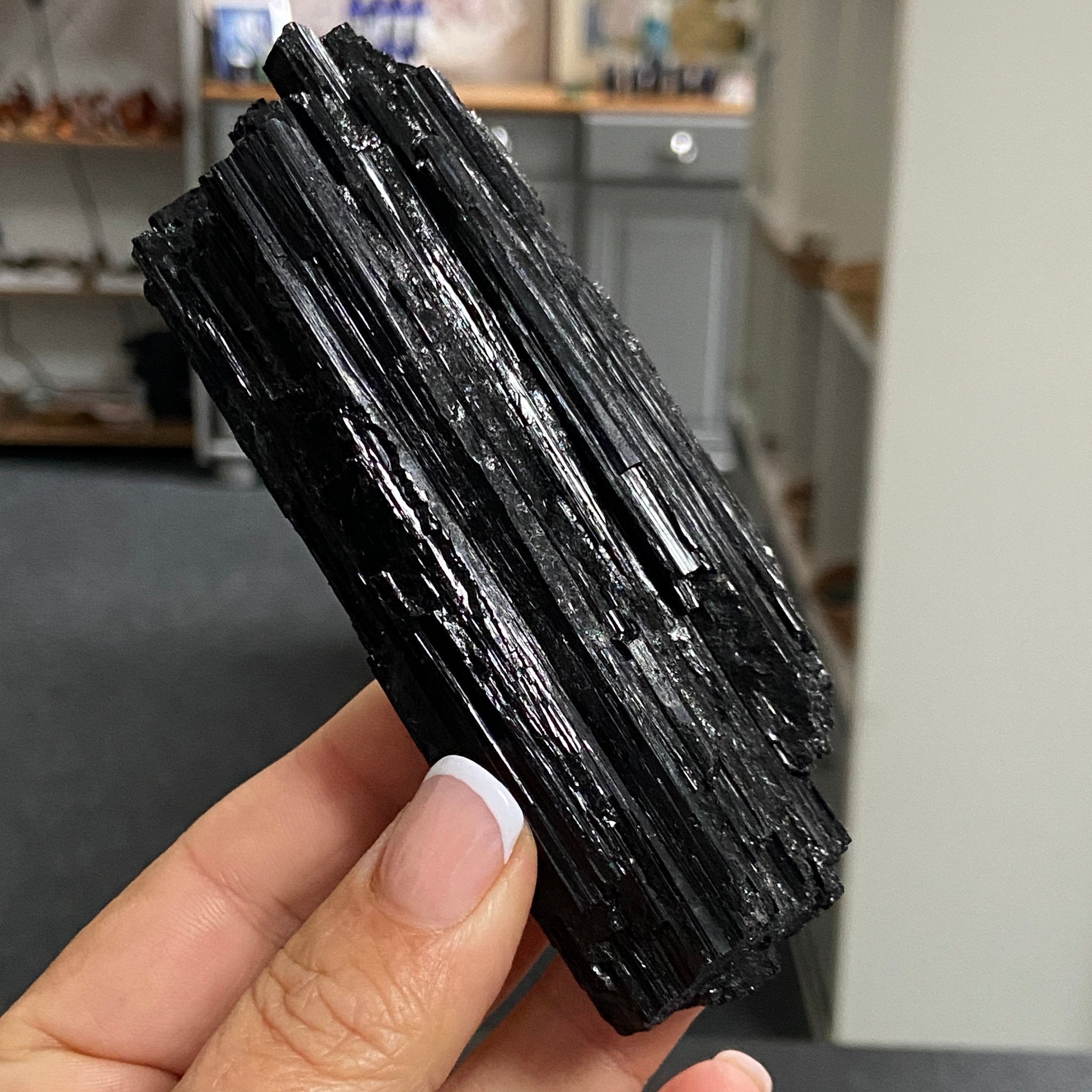 Natural Black Tourmaline Rod - Brazil