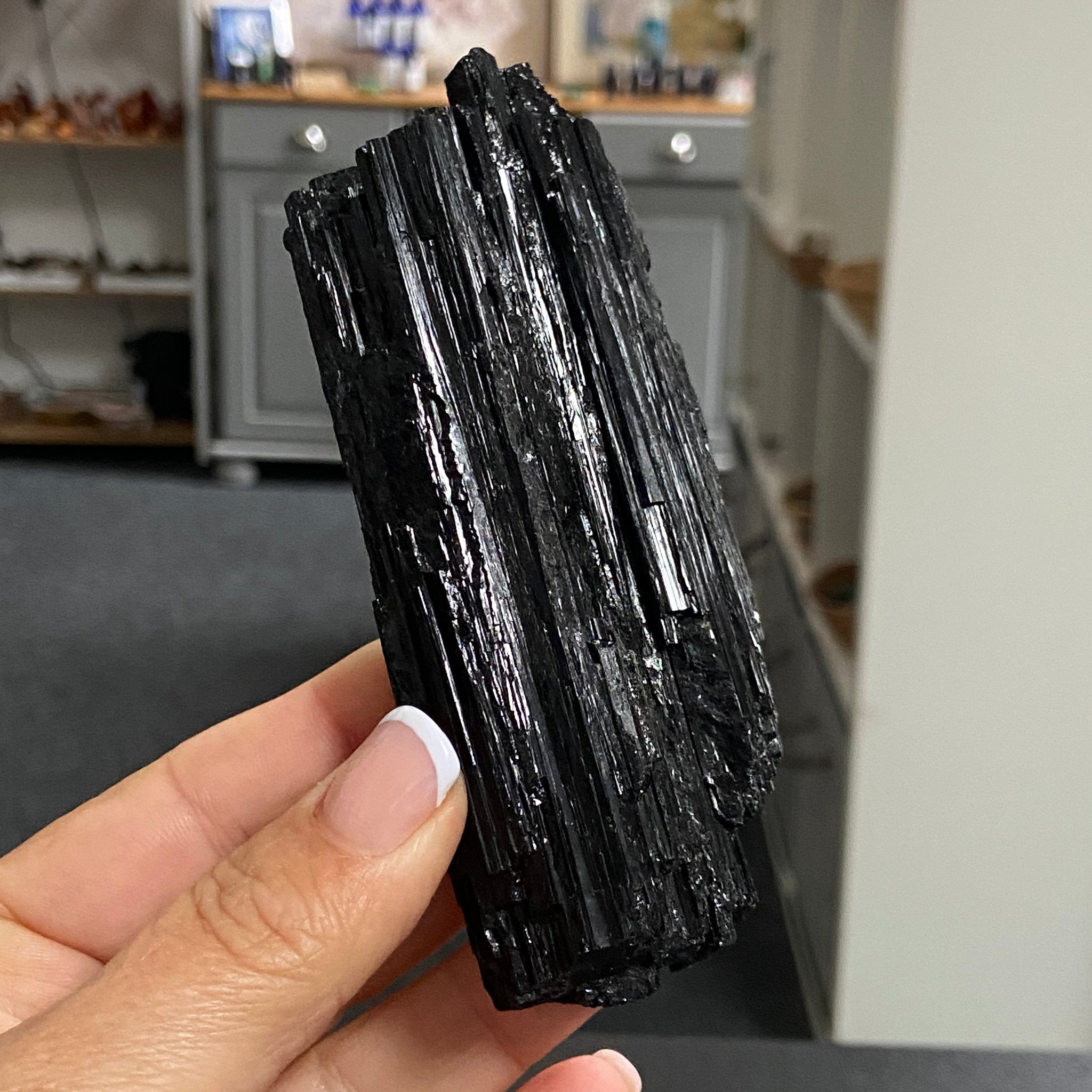 Natural Black Tourmaline Rod - Brazil