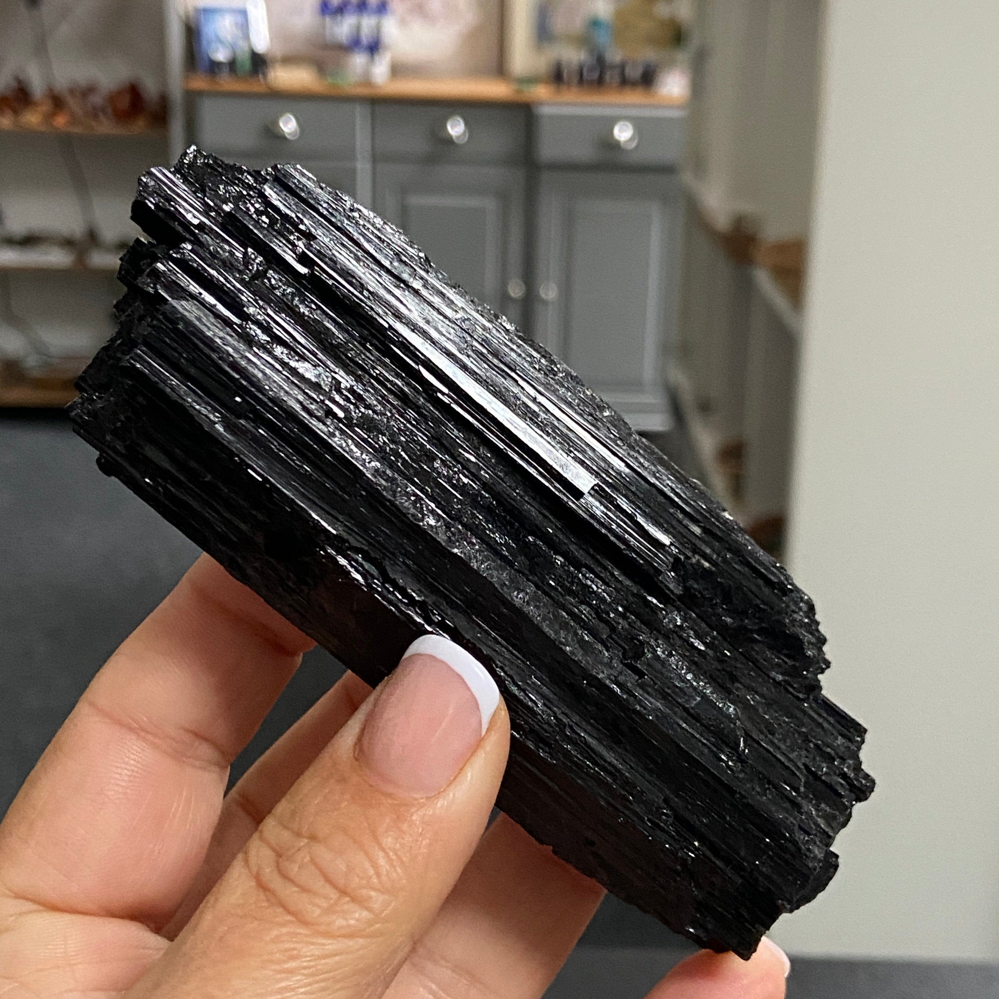 Natural Black Tourmaline Rod - Brazil