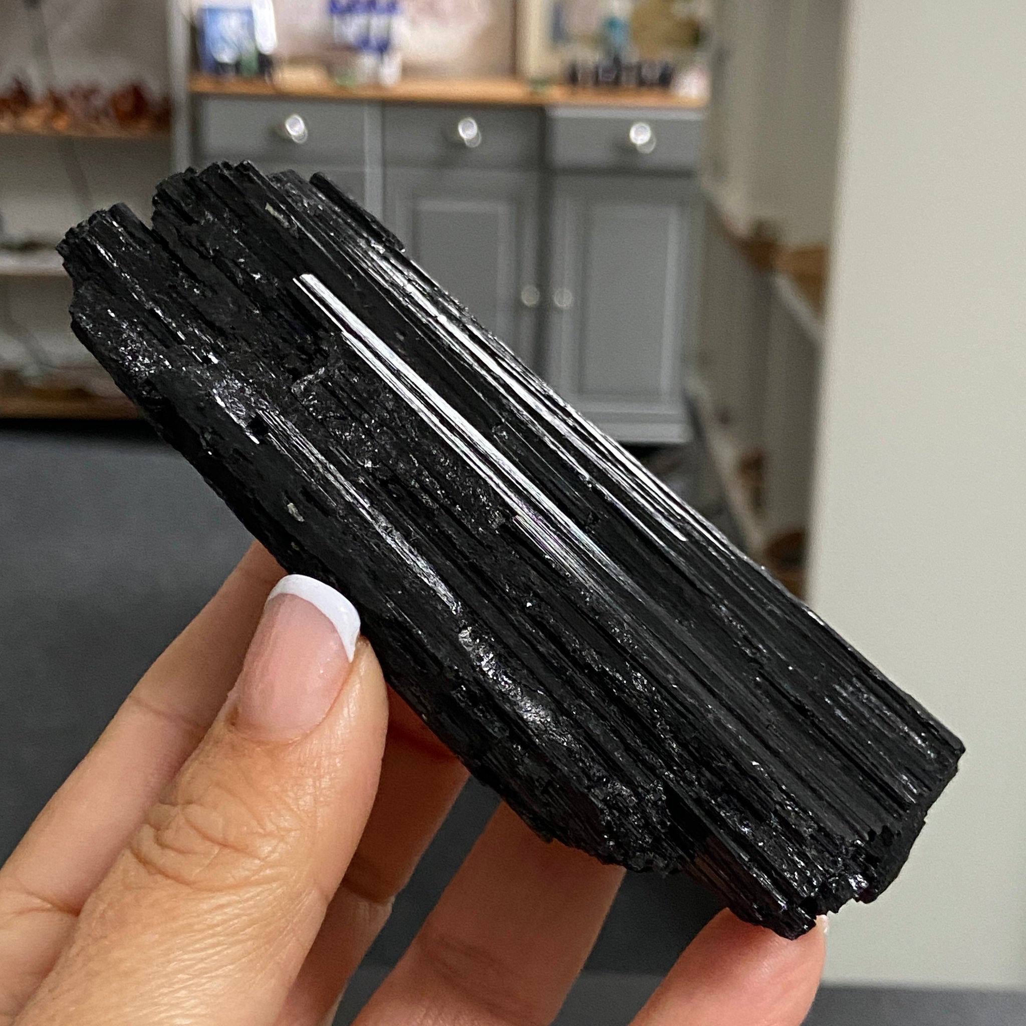 Natural Black Tourmaline Rod - Brazil