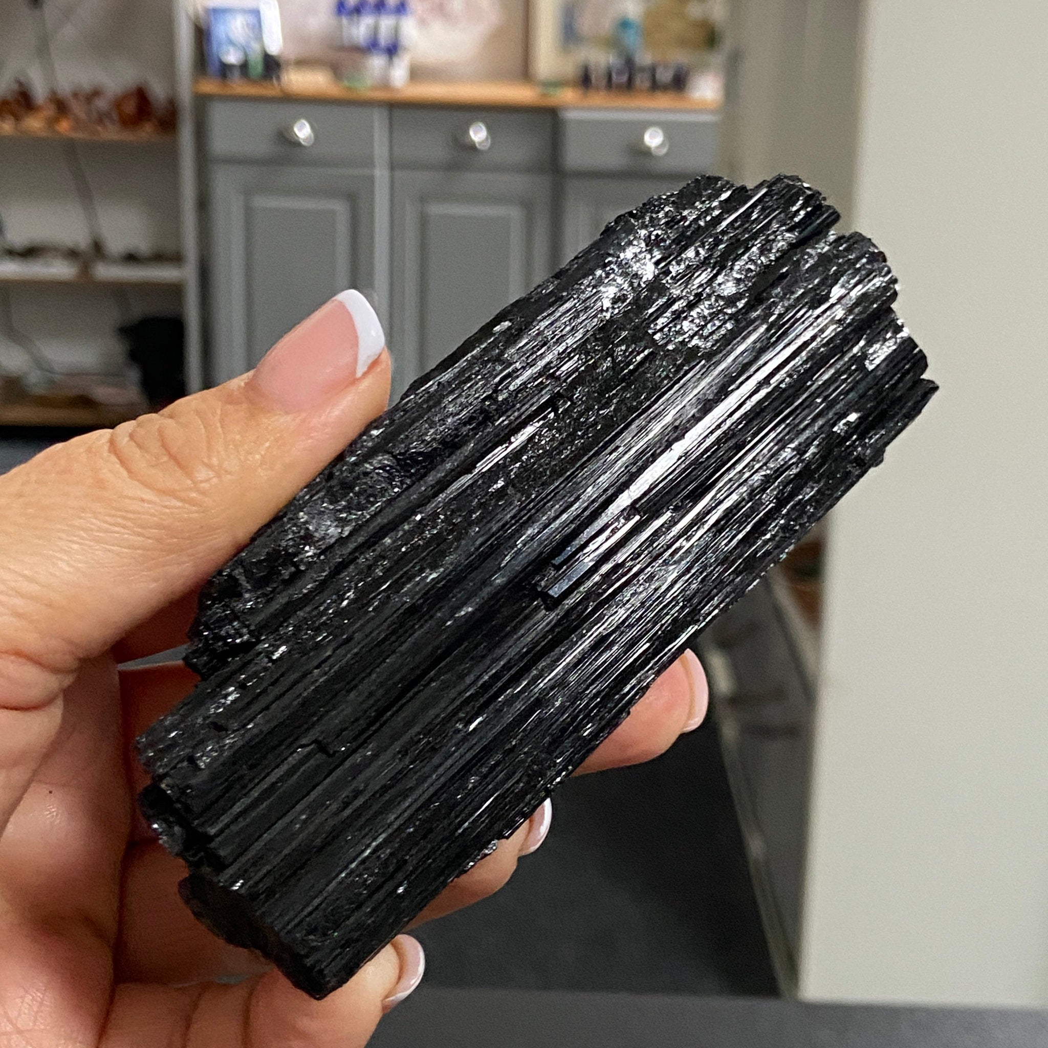 Natural Black Tourmaline Rod - Brazil