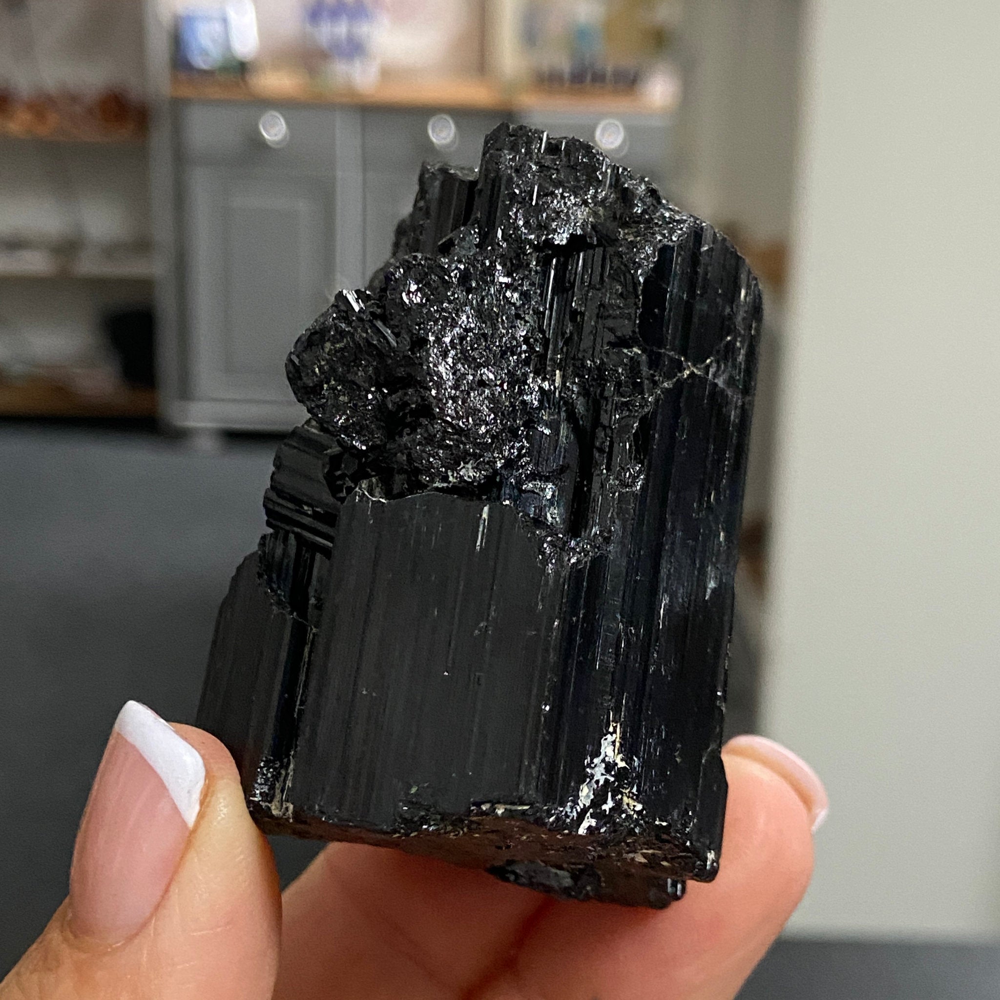 Natural Black Tourmaline - Namibia