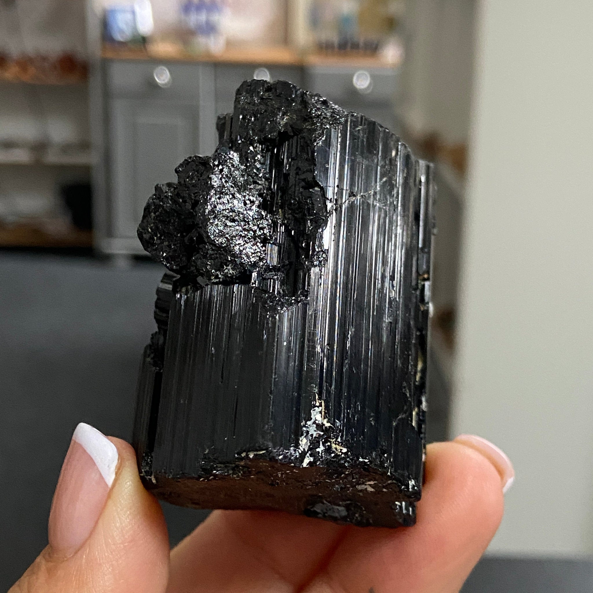 Natural Black Tourmaline - Namibia