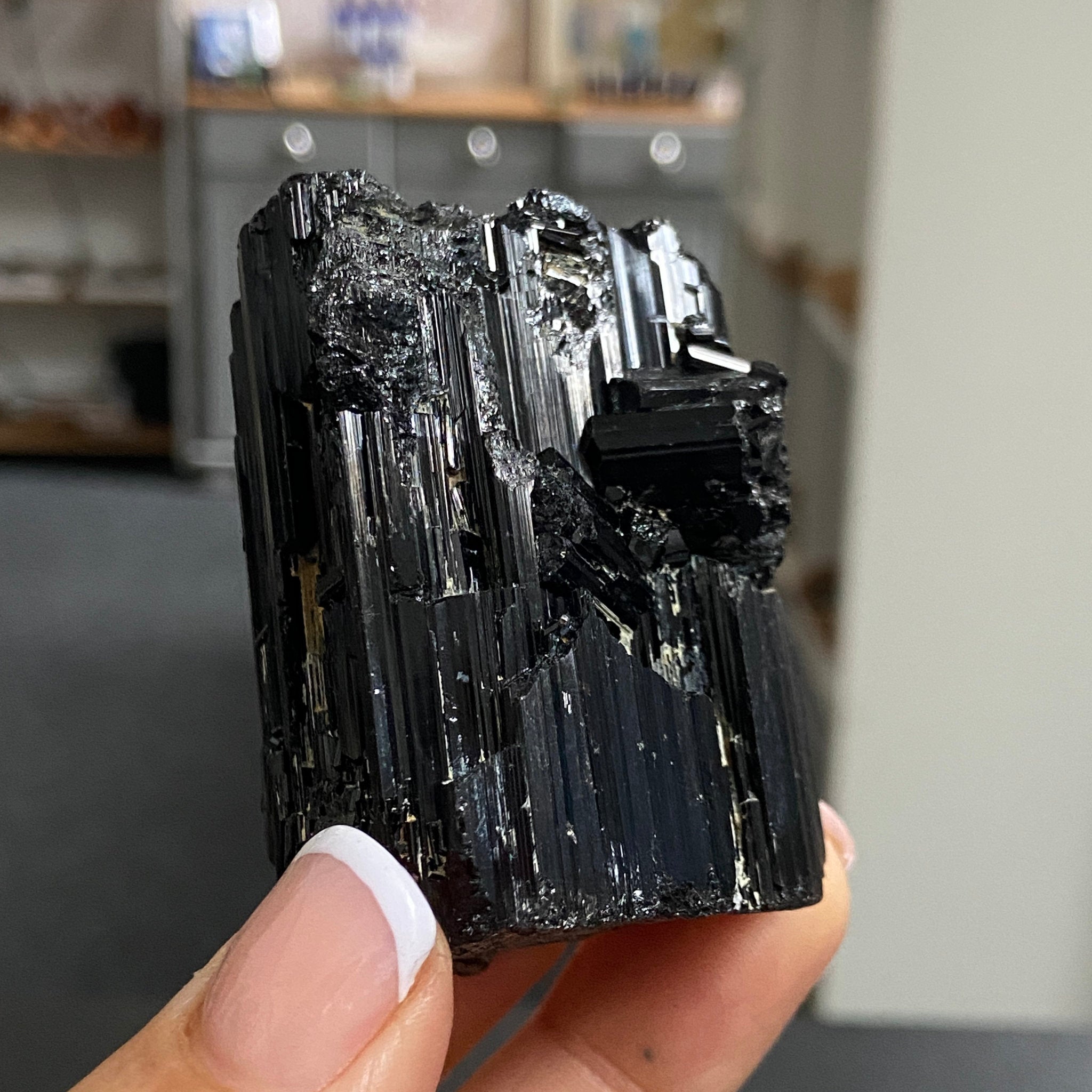 Natural Black Tourmaline - Namibia