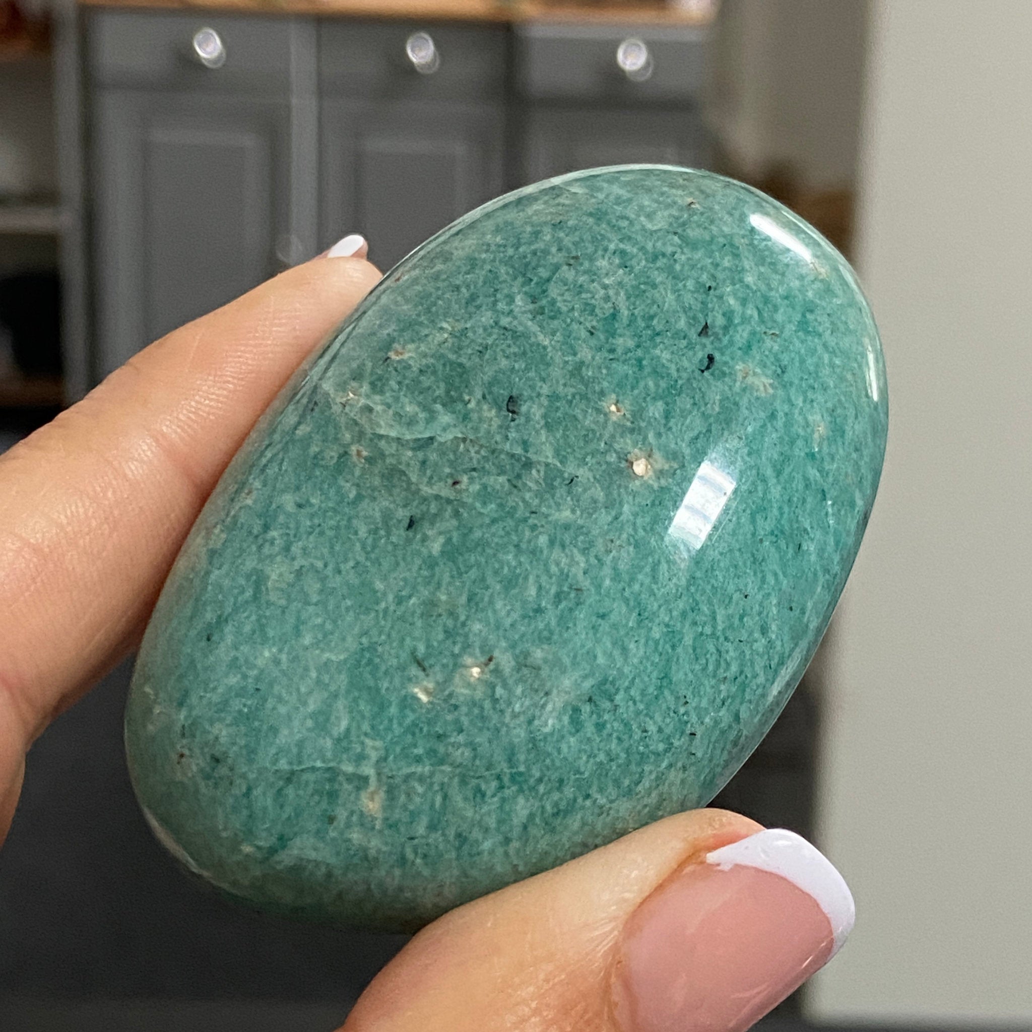 Amazonite Palmstone – Madagascar