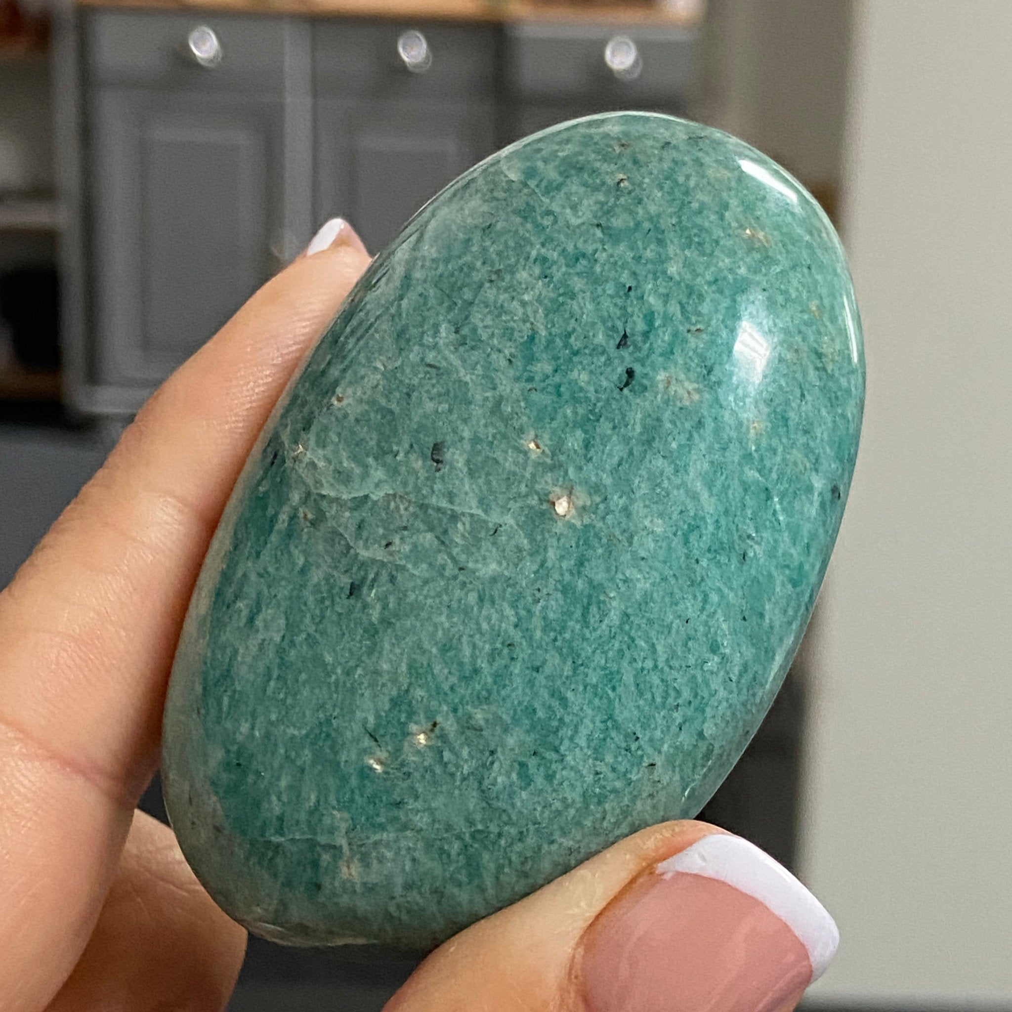 Amazonite Palmstone – Madagascar