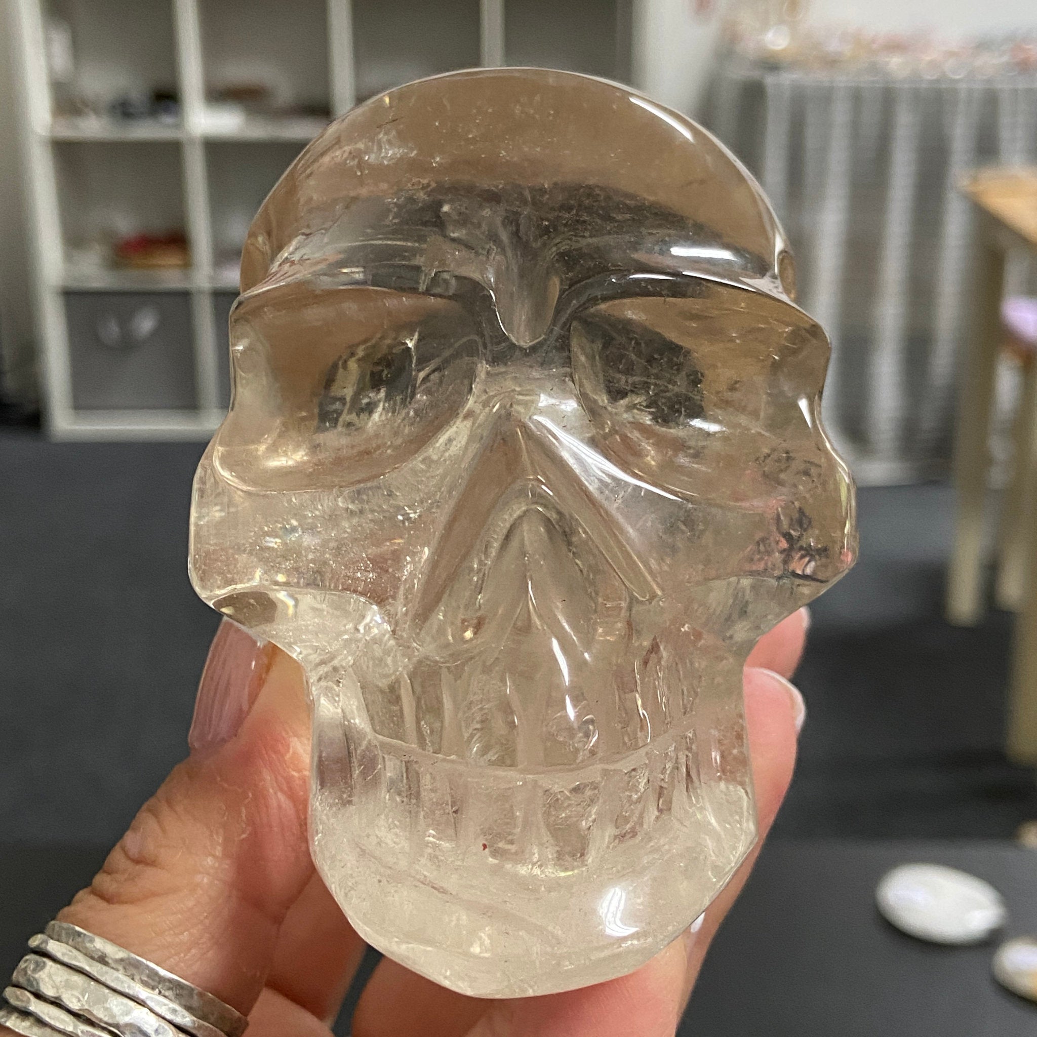 Natural Citrine Skull – Brazil