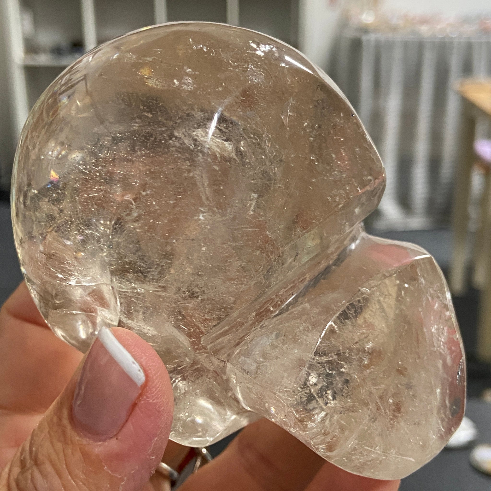 Natural Citrine Skull – Brazil