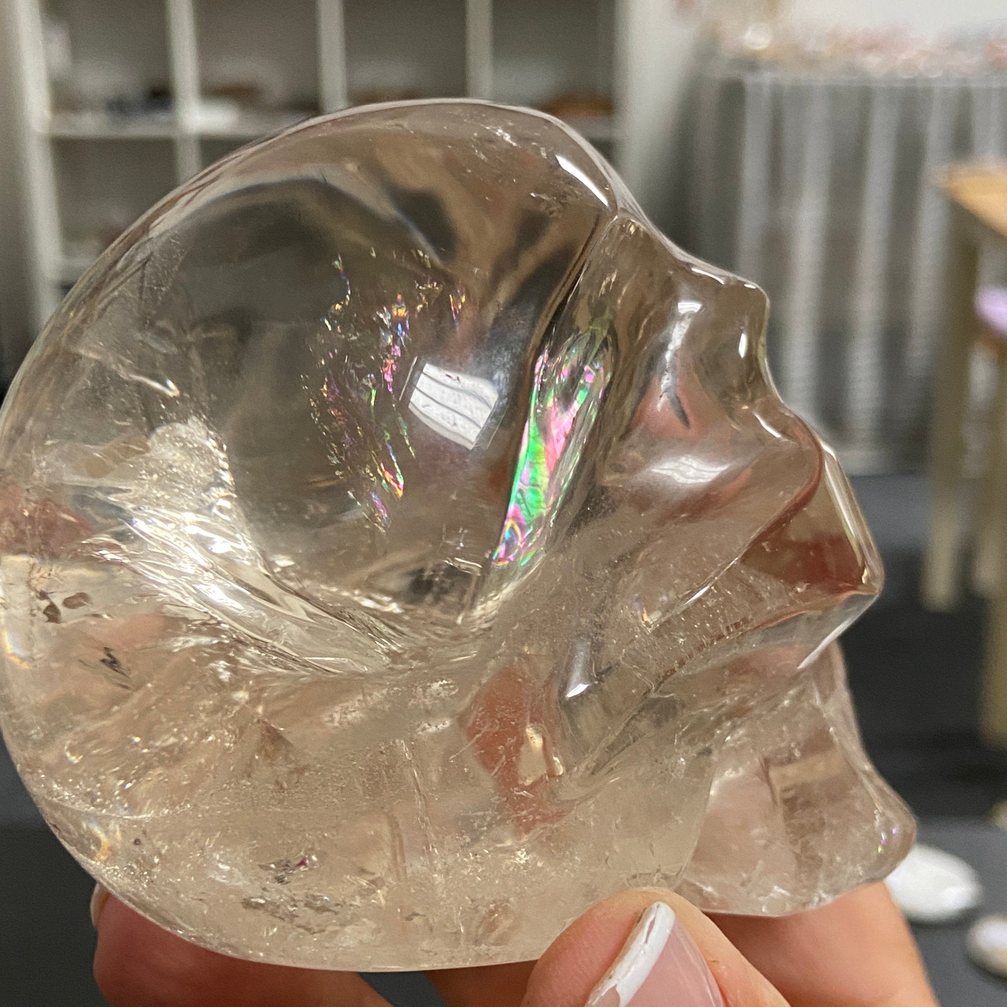 Natural Citrine Skull – Brazil