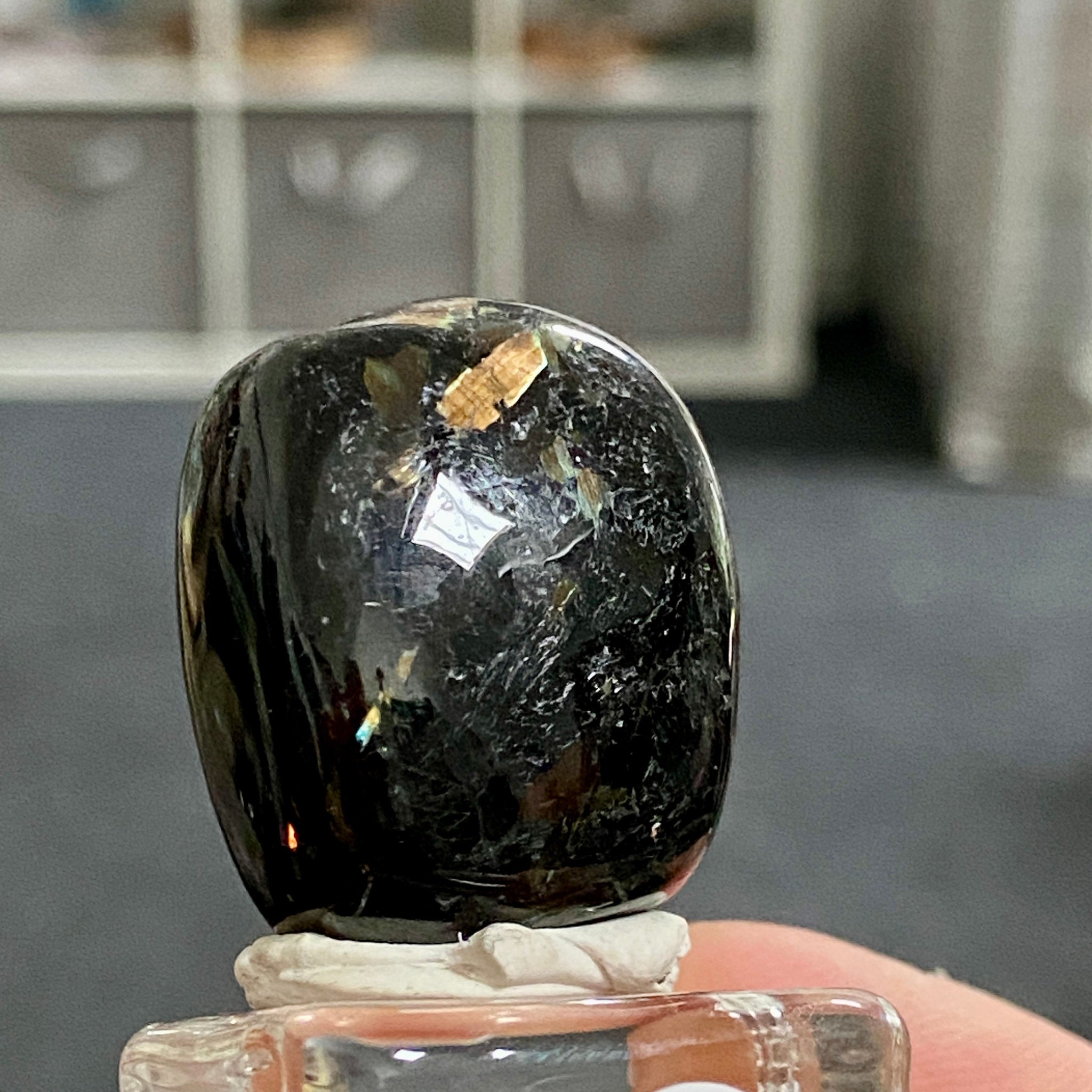 AAA Nuummite Tumbled Stone - Greenland