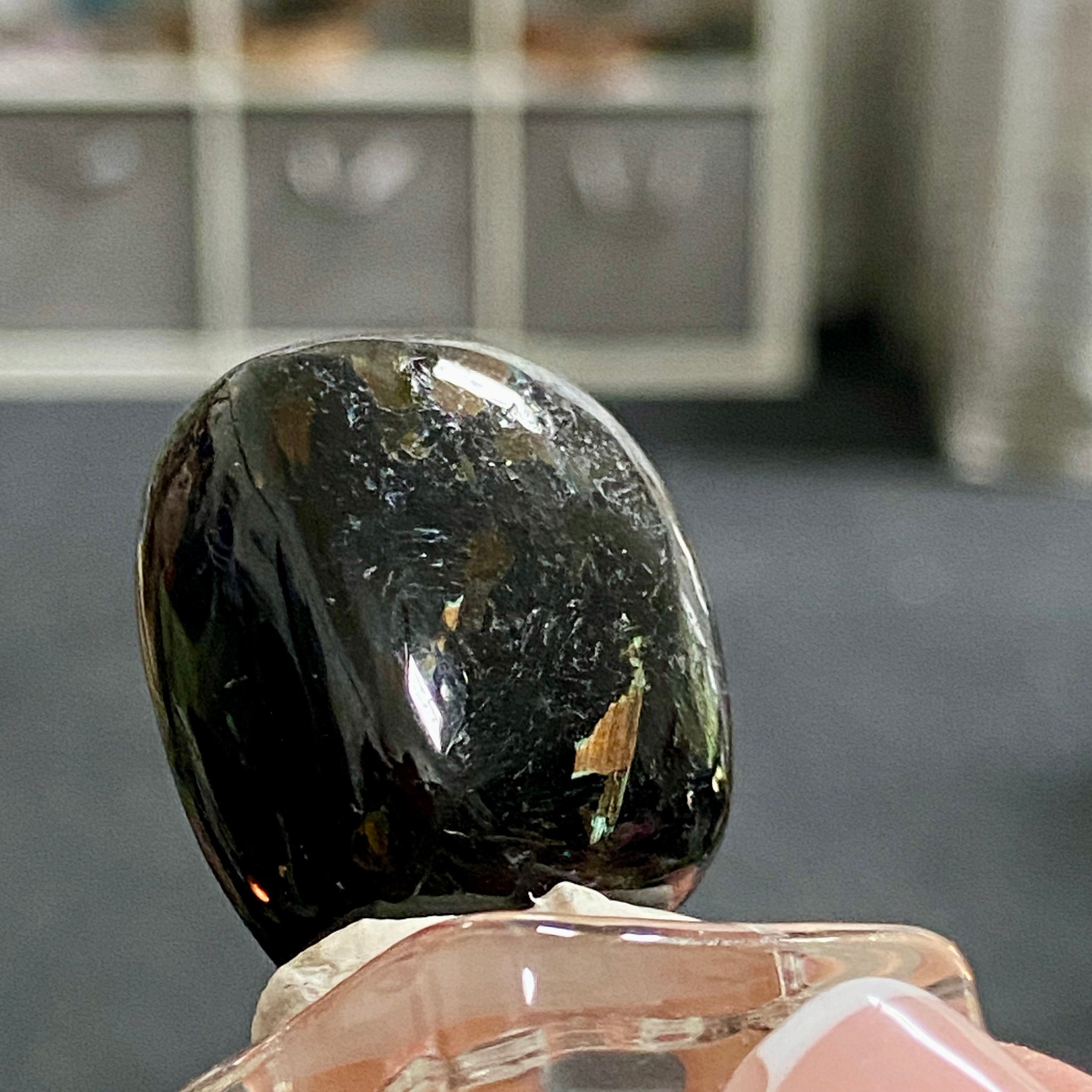 AAA Nuummite Tumbled Stone - Greenland