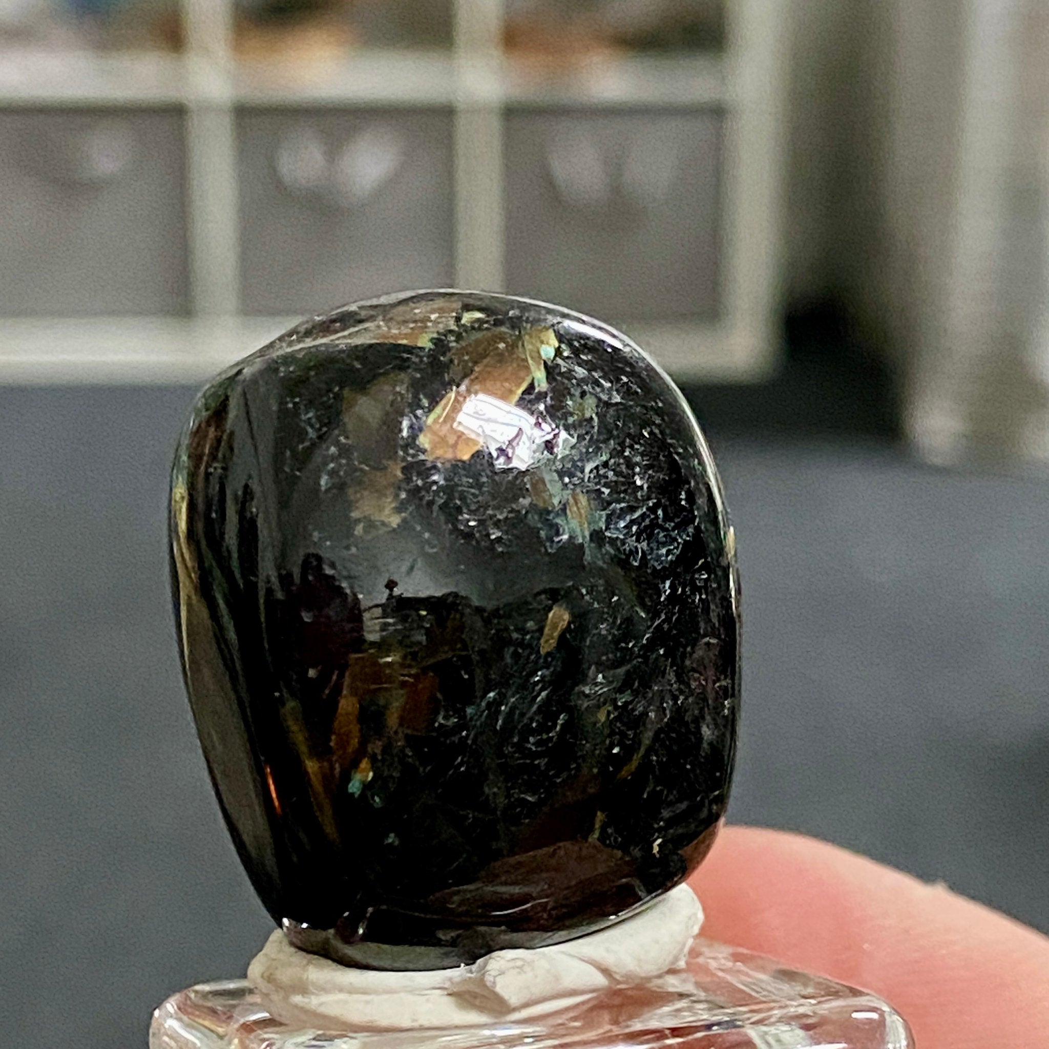 AAA Nuummite Tumbled Stone - Greenland