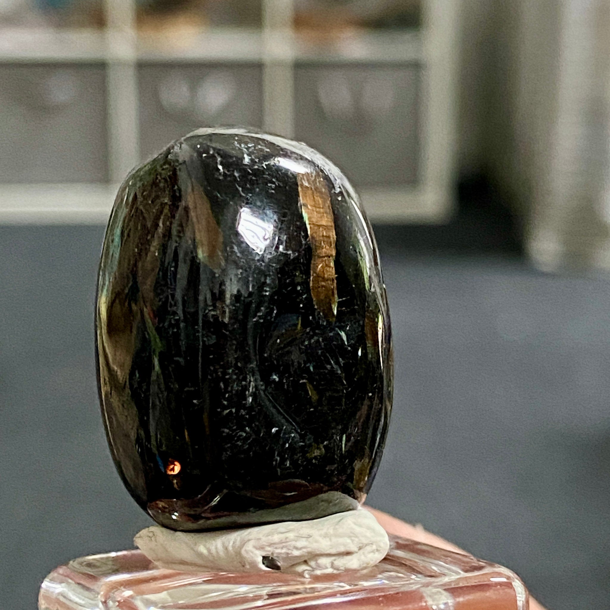 AAA Nuummite Tumbled Stone - Greenland