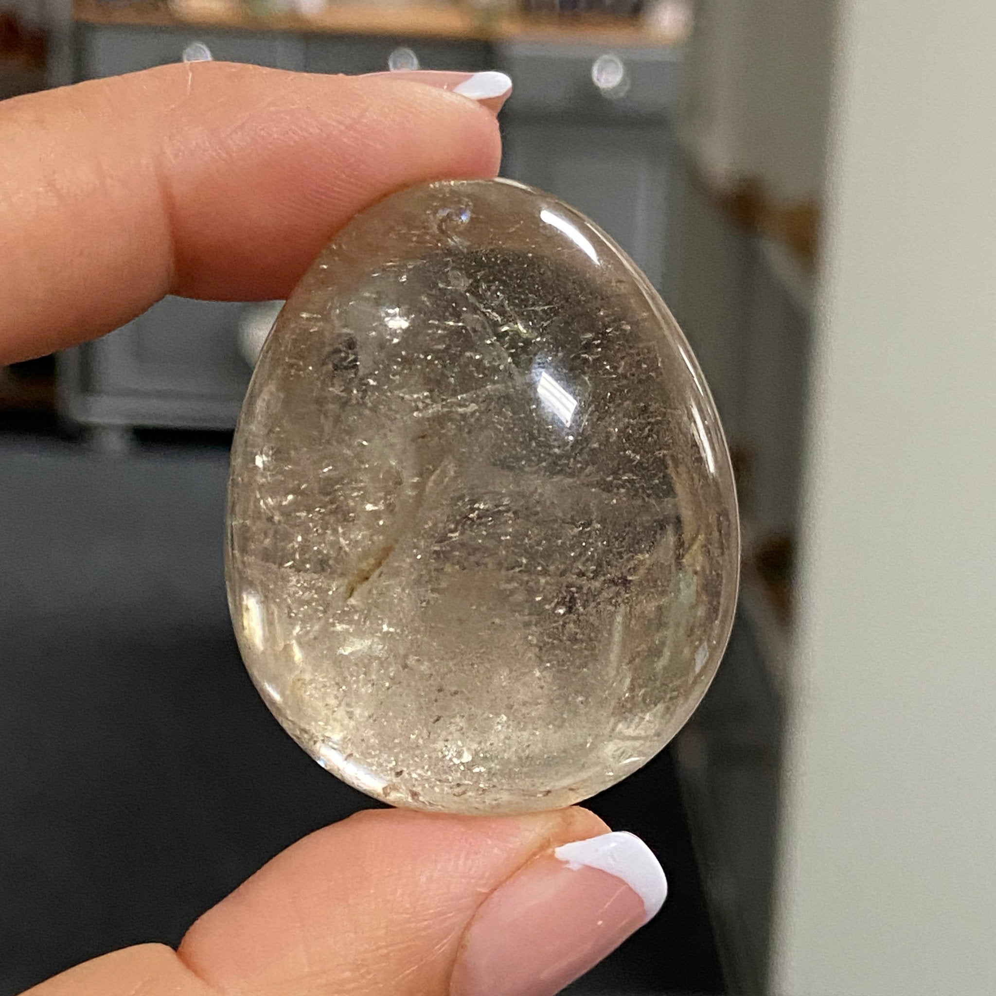 Natural Citrine Egg - Madagascar
