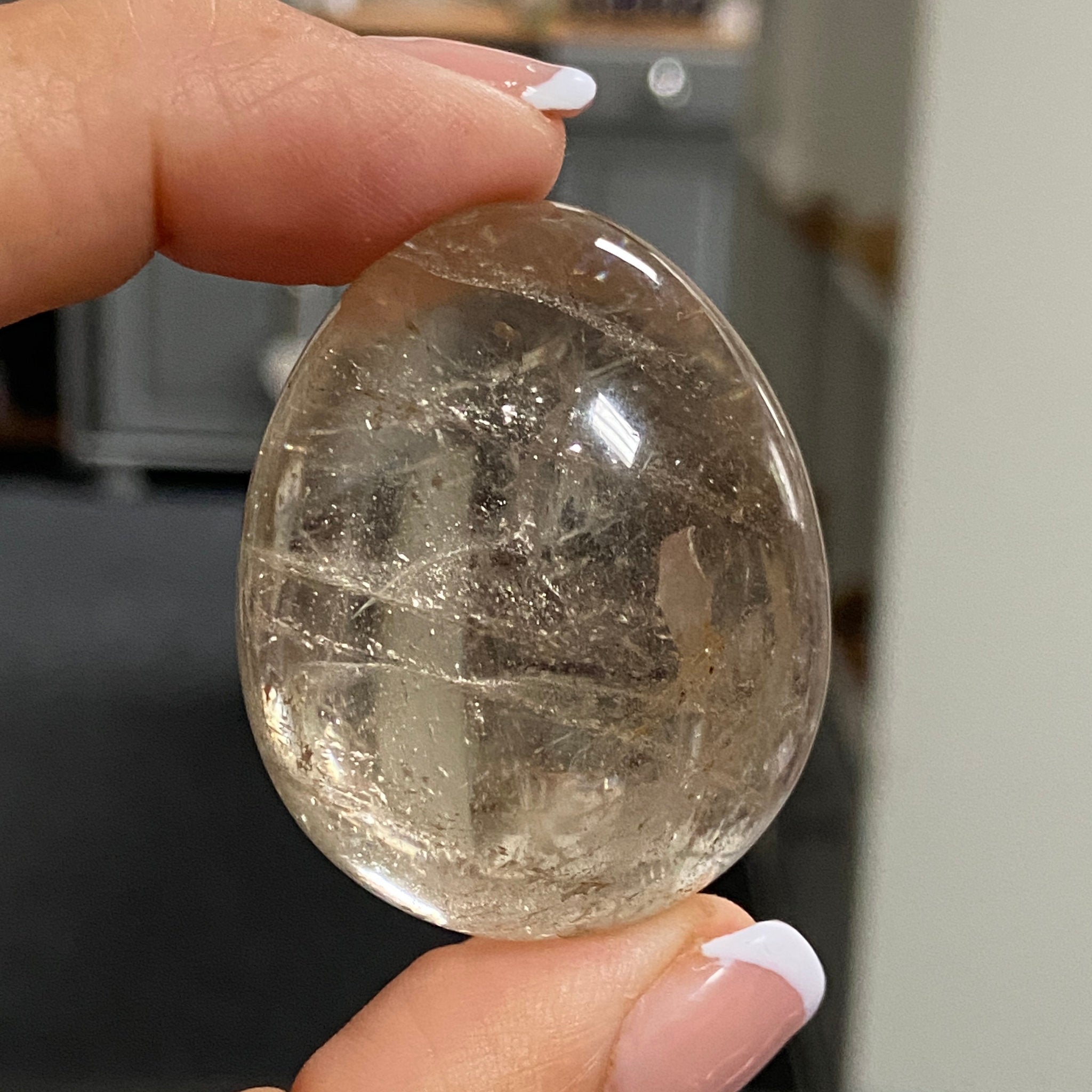 Natural Citrine Egg - Madagascar