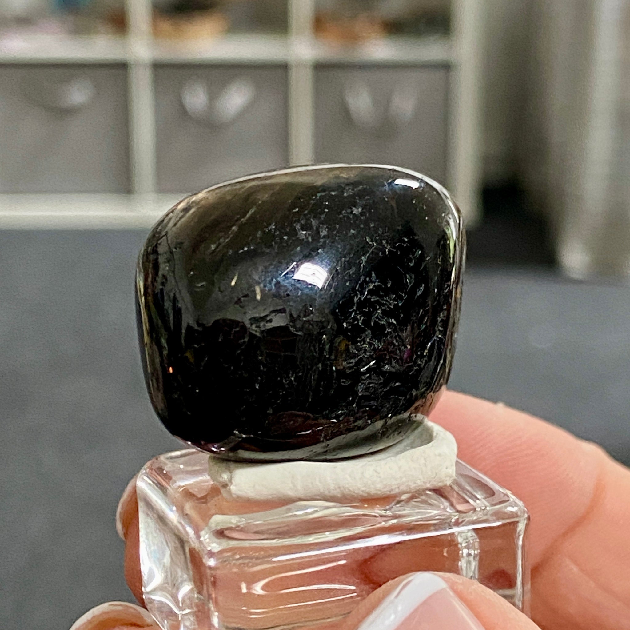 AAA Nuummite Tumbled Stone - Greenland