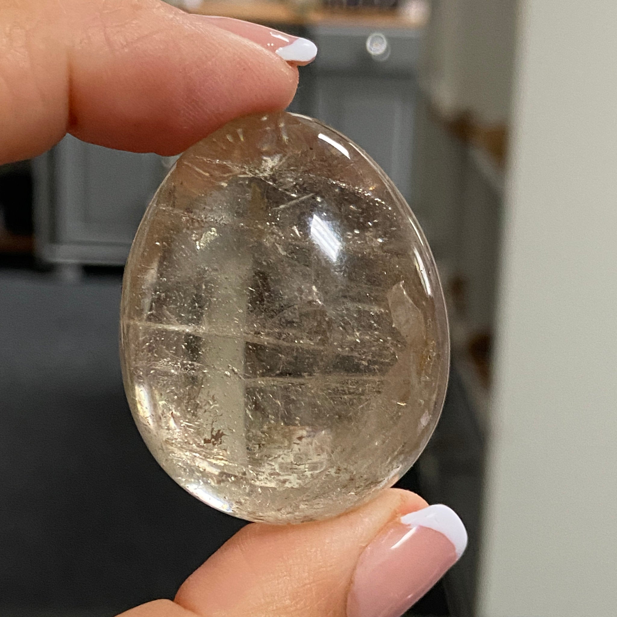 Natural Citrine Egg - Madagascar