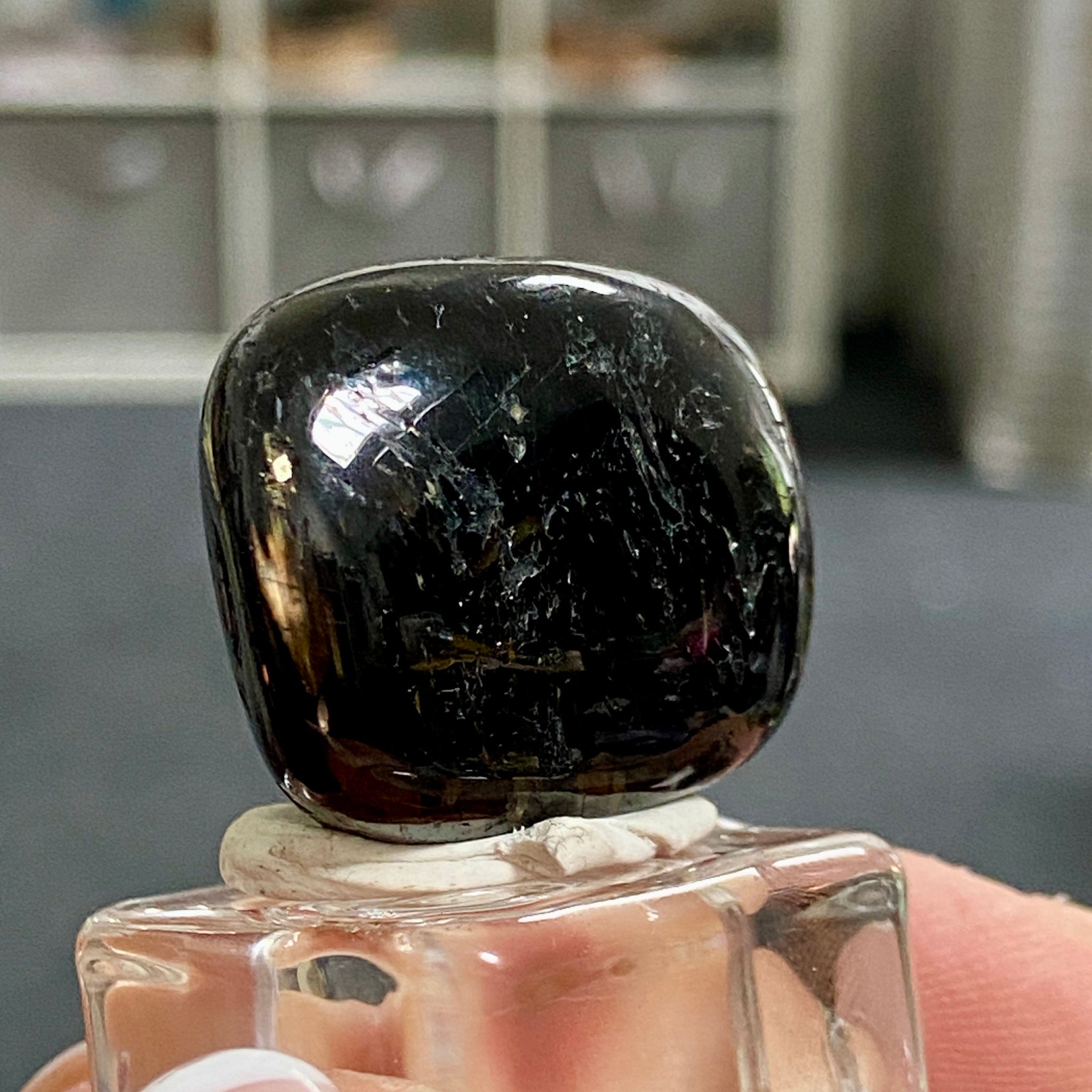 AAA Nuummite Tumbled Stone - Greenland