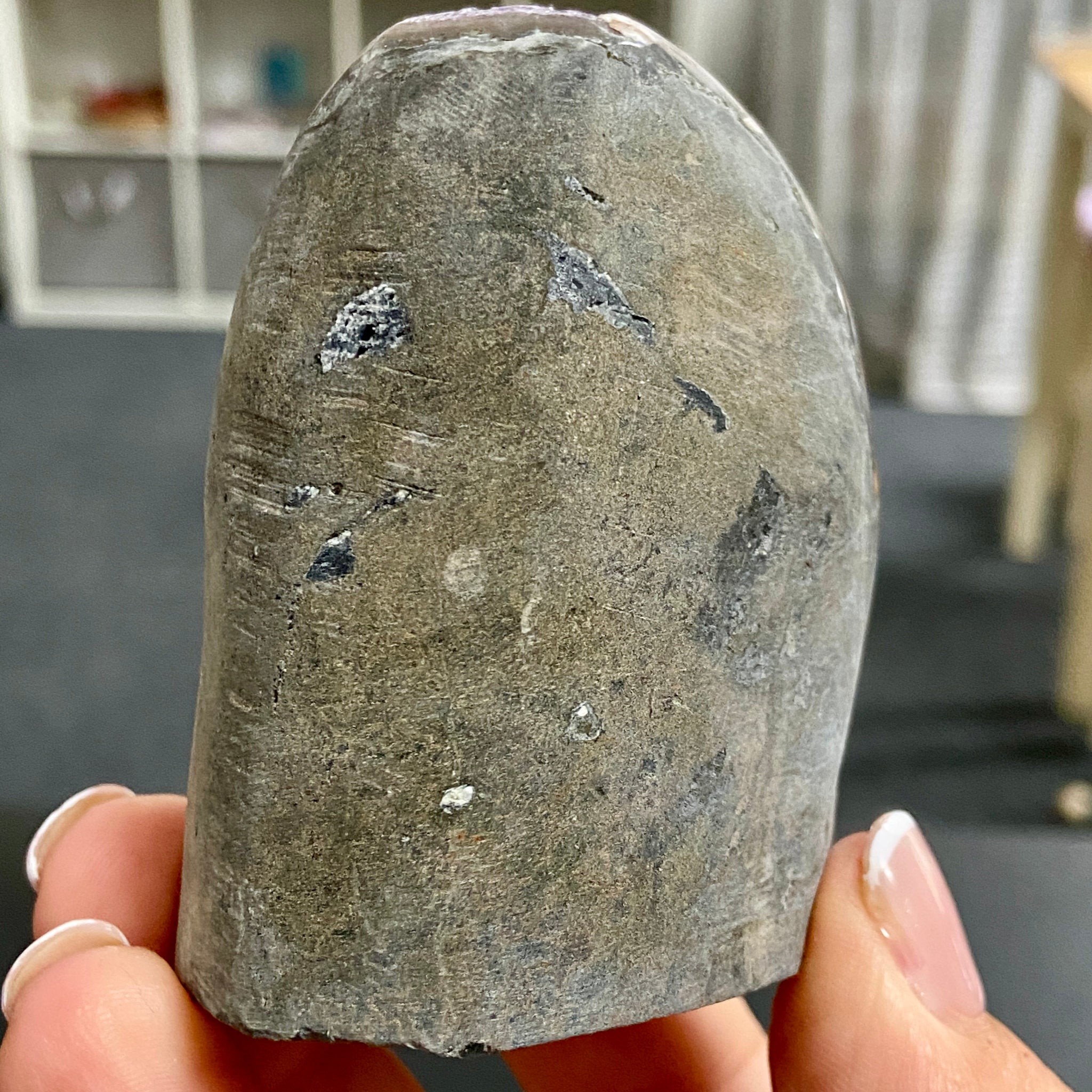Uruguayan Amethyst Cut Base