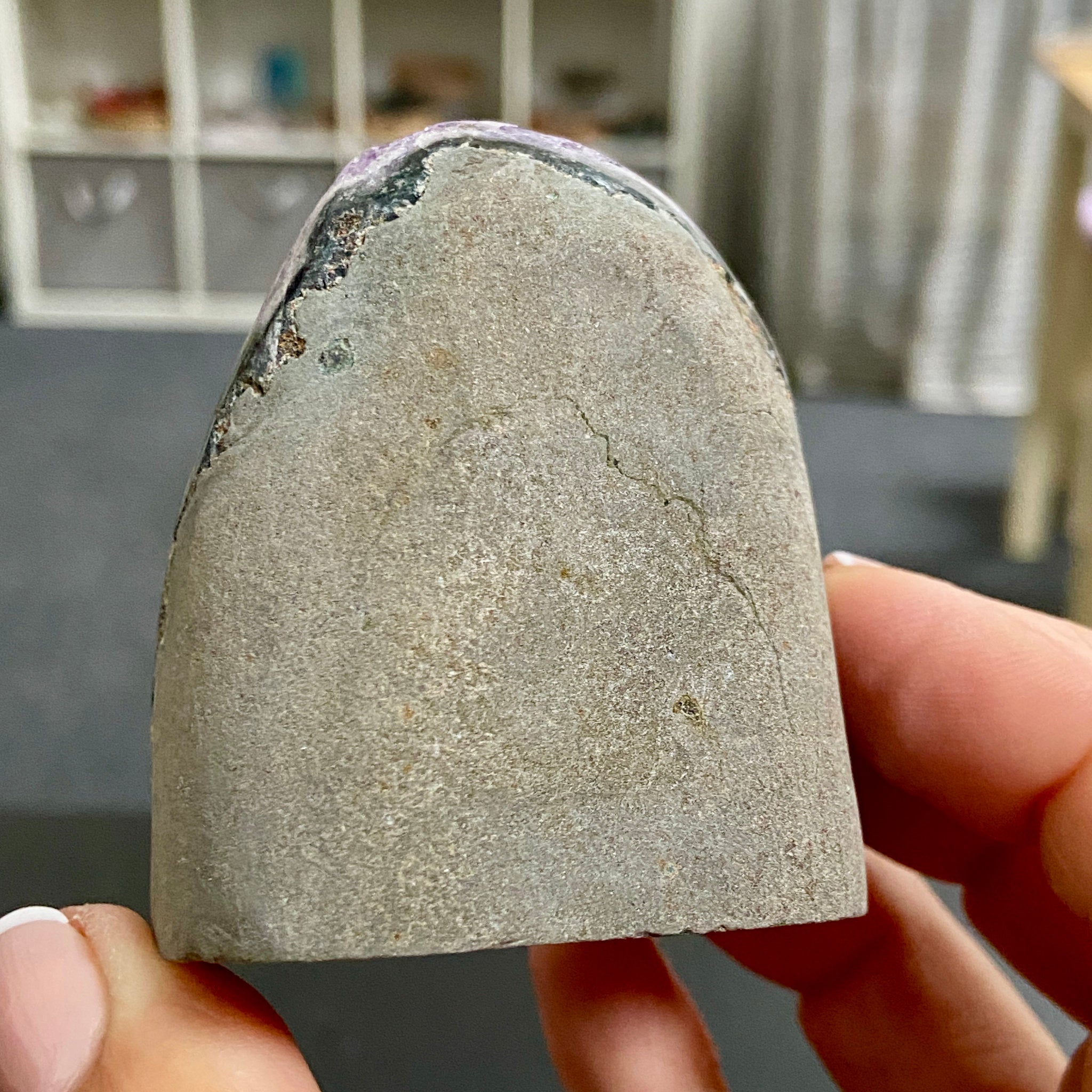 Uruguayan Amethyst Cut Base