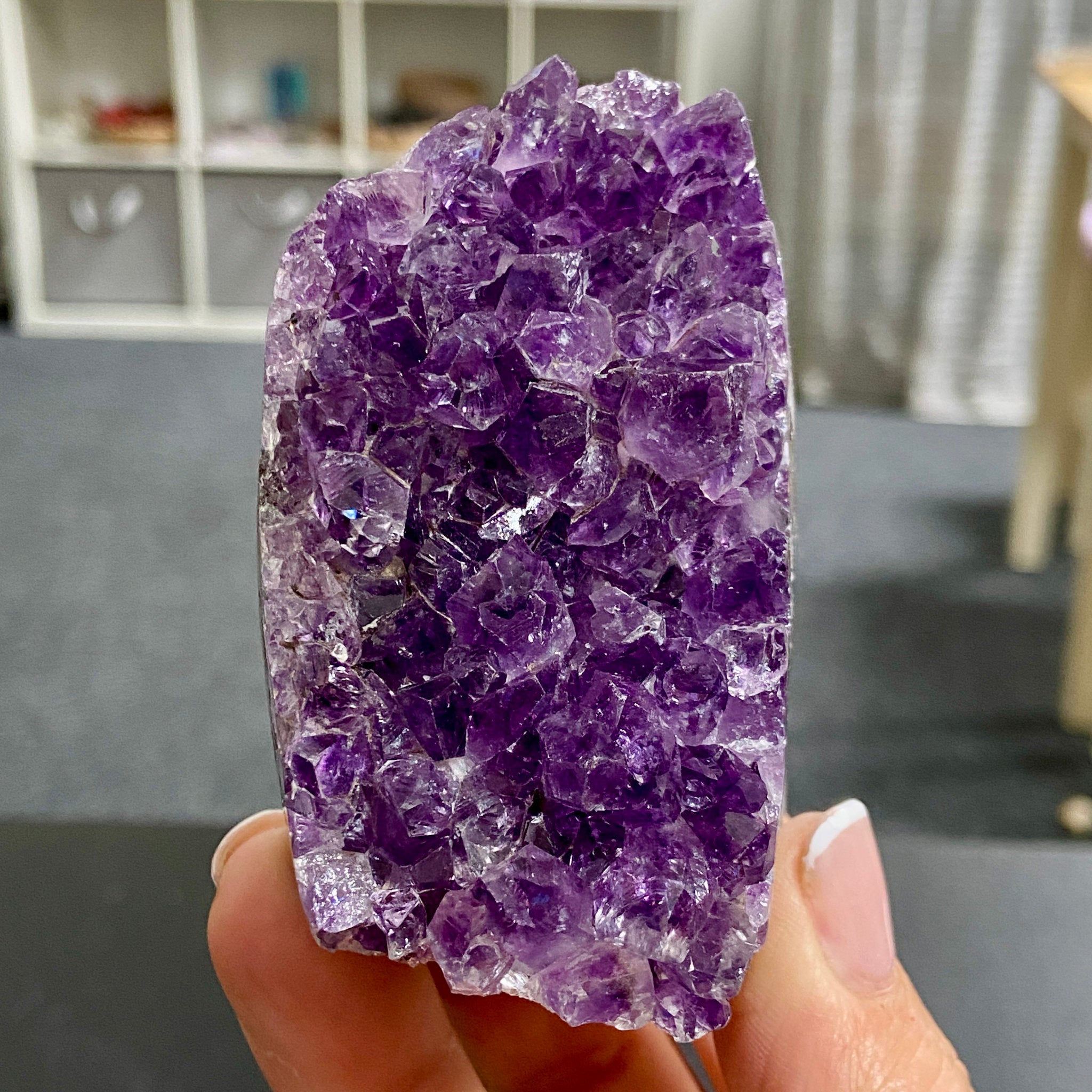 Uruguayan Amethyst Cut Base