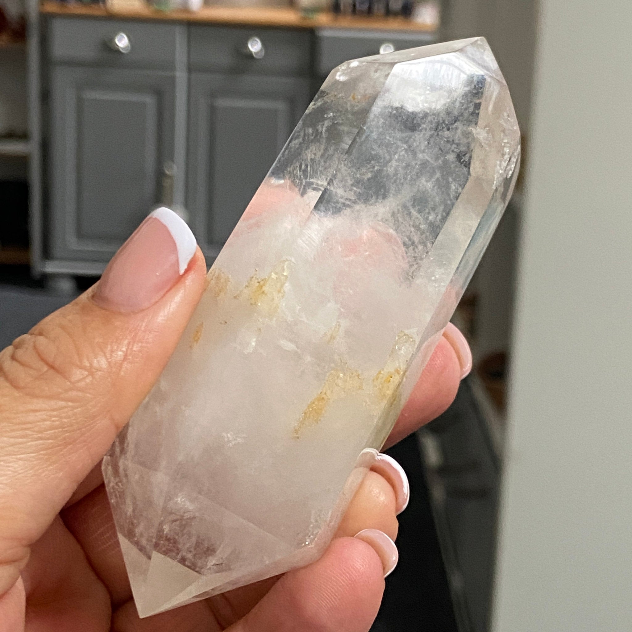 Double Terminated Quartz with Phantoms & Manifestation Growth