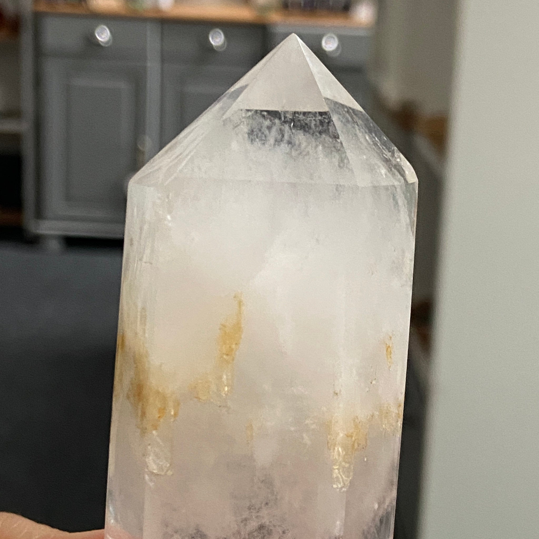Double Terminated Quartz with Phantoms & Manifestation Growth