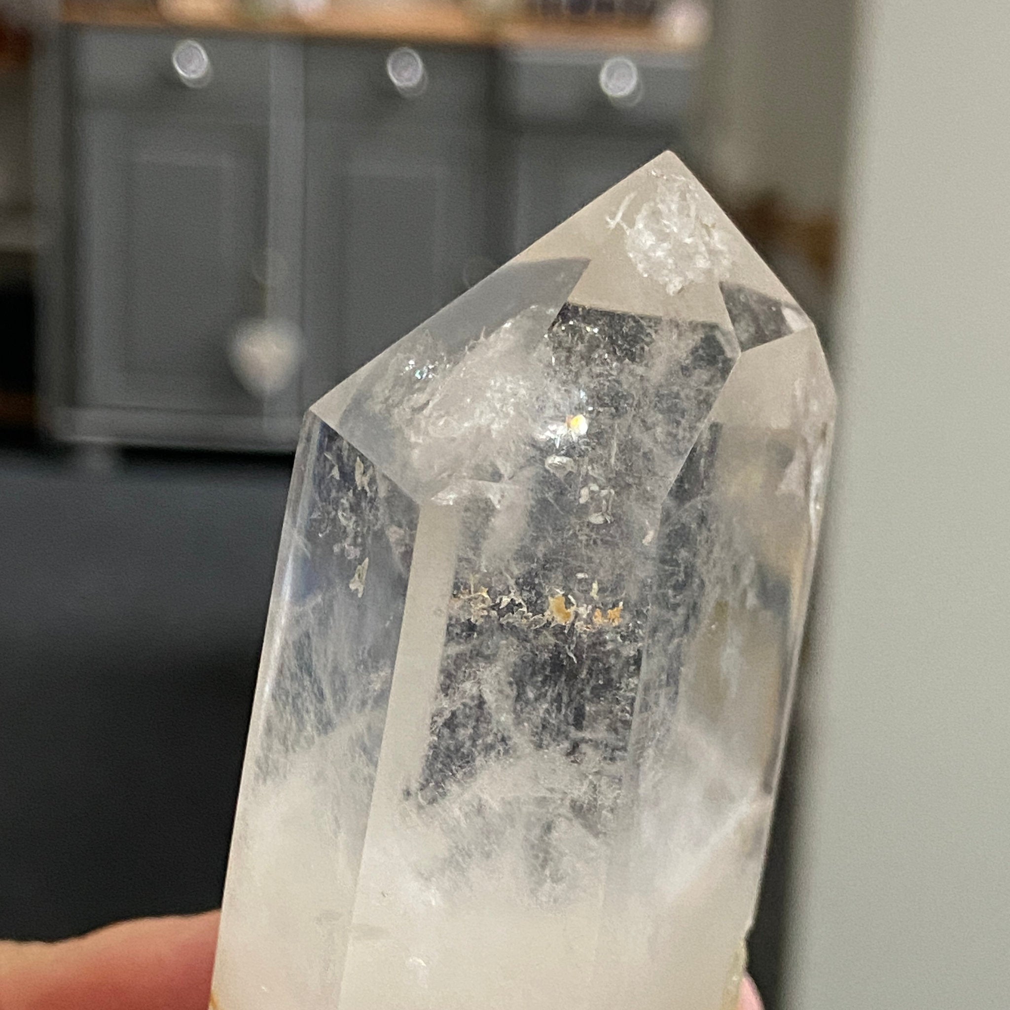 Double Terminated Quartz with Phantoms & Manifestation Growth