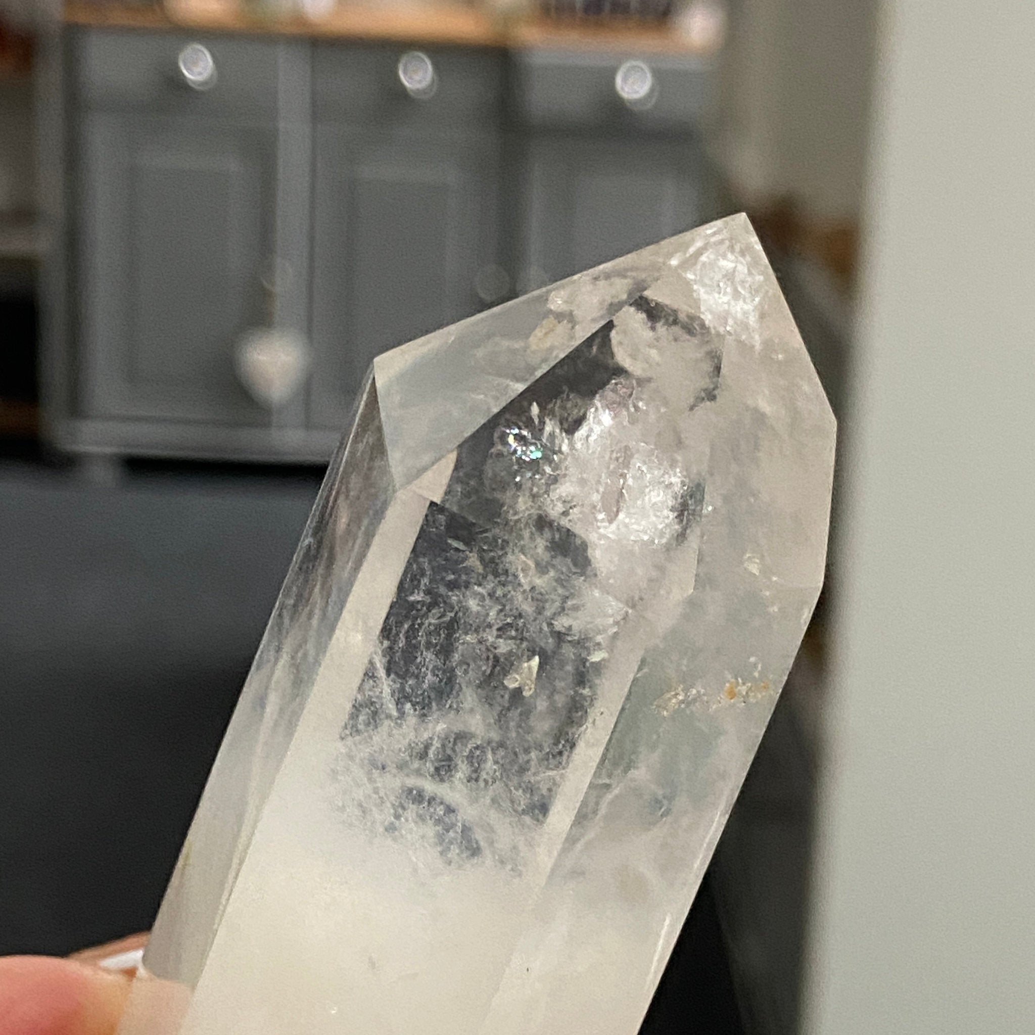 Double Terminated Quartz with Phantoms & Manifestation Growth