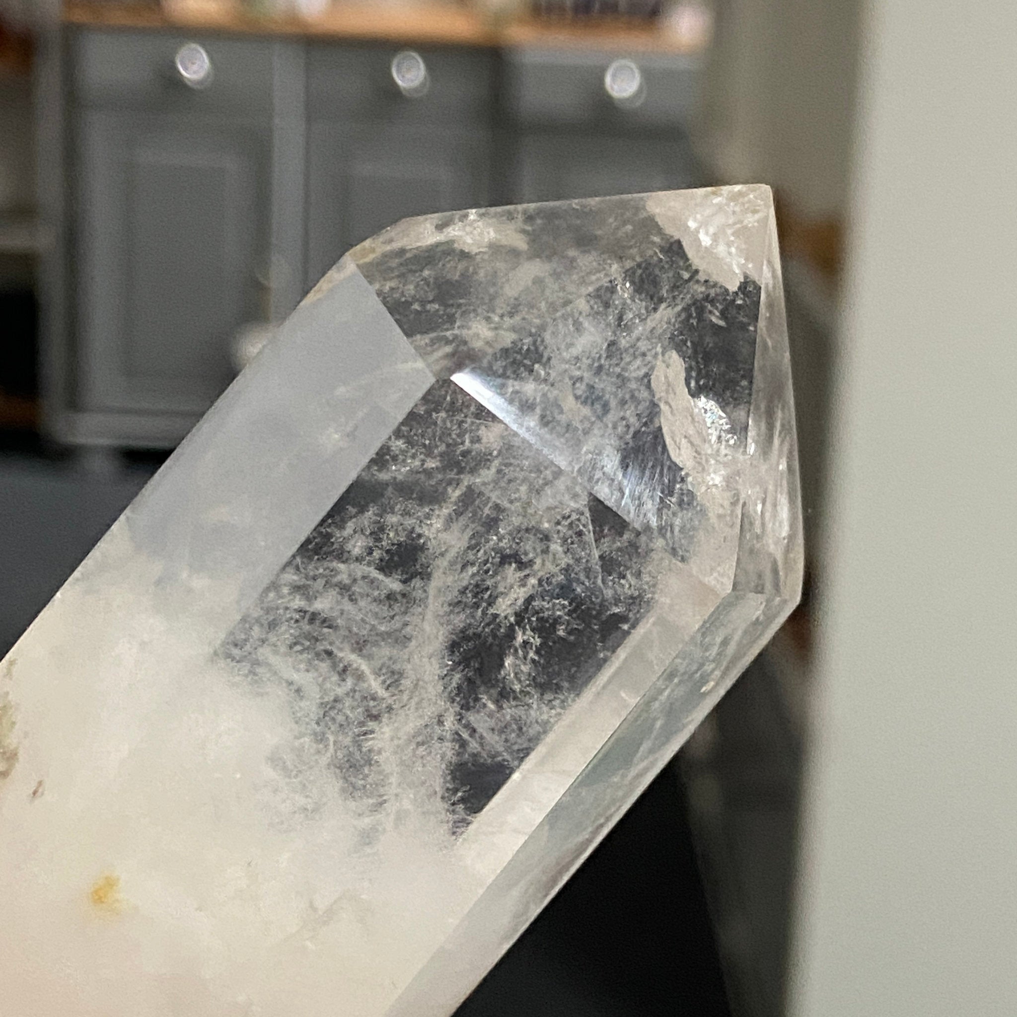 Double Terminated Quartz with Phantoms & Manifestation Growth