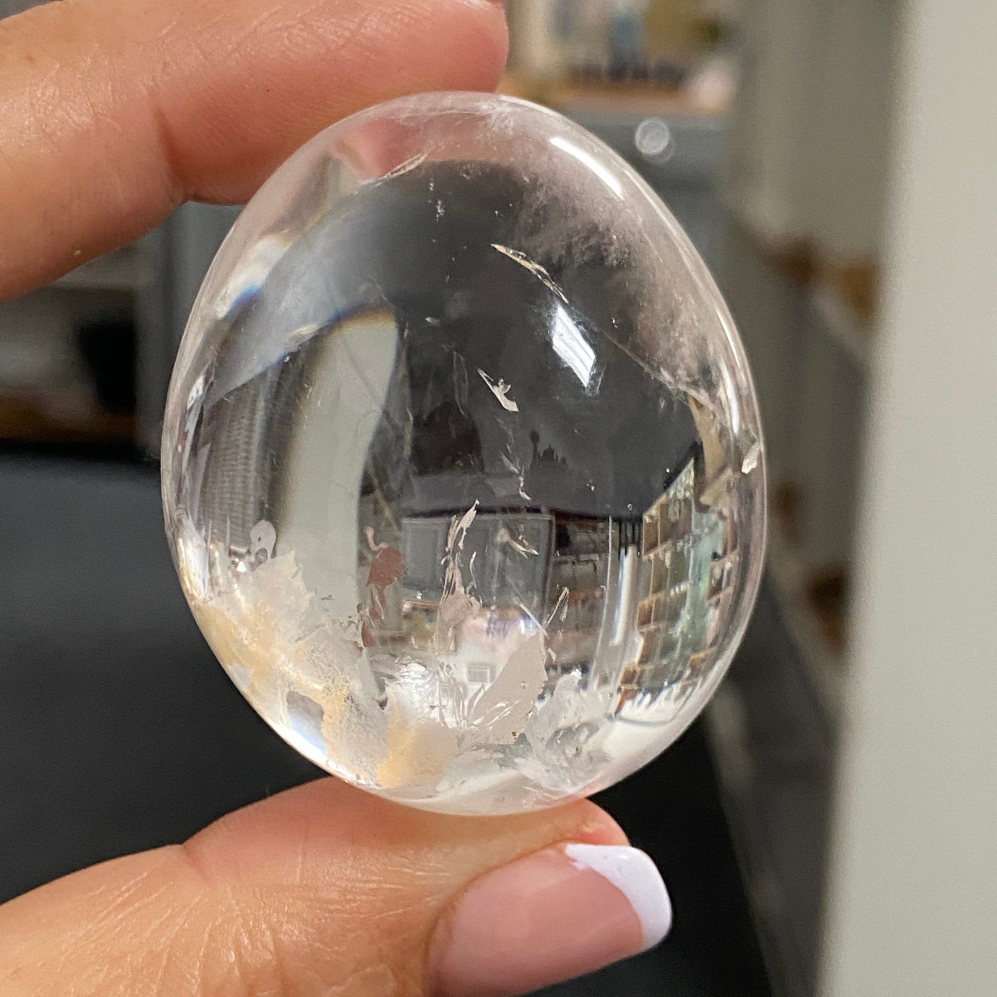 Clear Quartz Egg - Madagascar