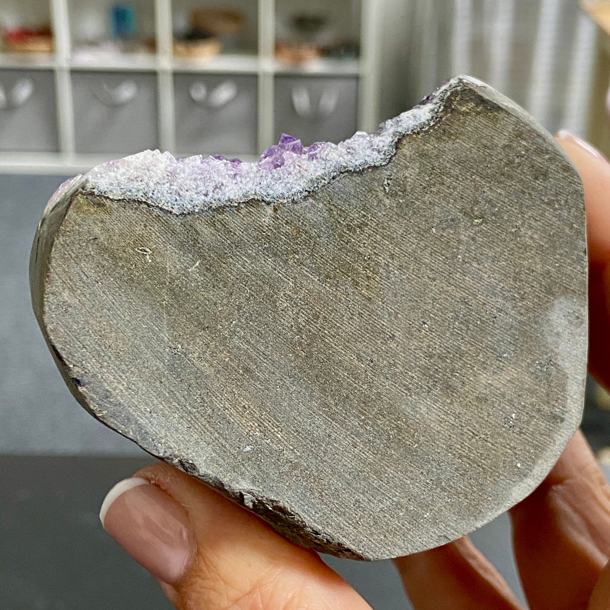 Uruguayan Amethyst Cut Base