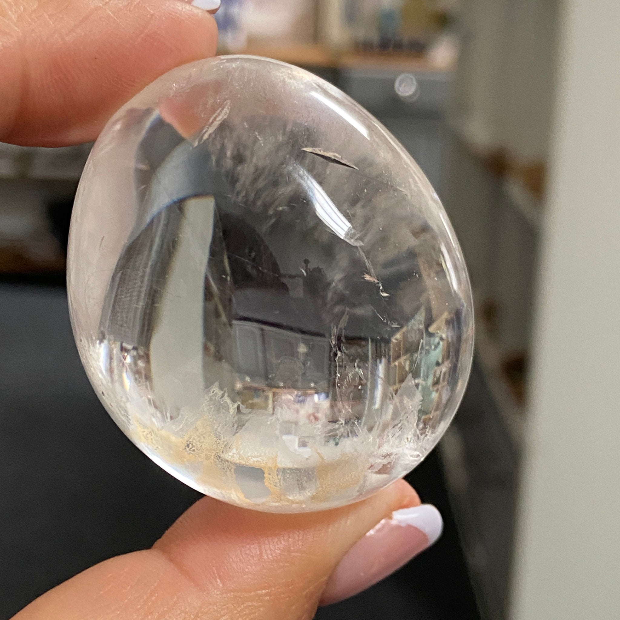 Clear Quartz Egg - Madagascar