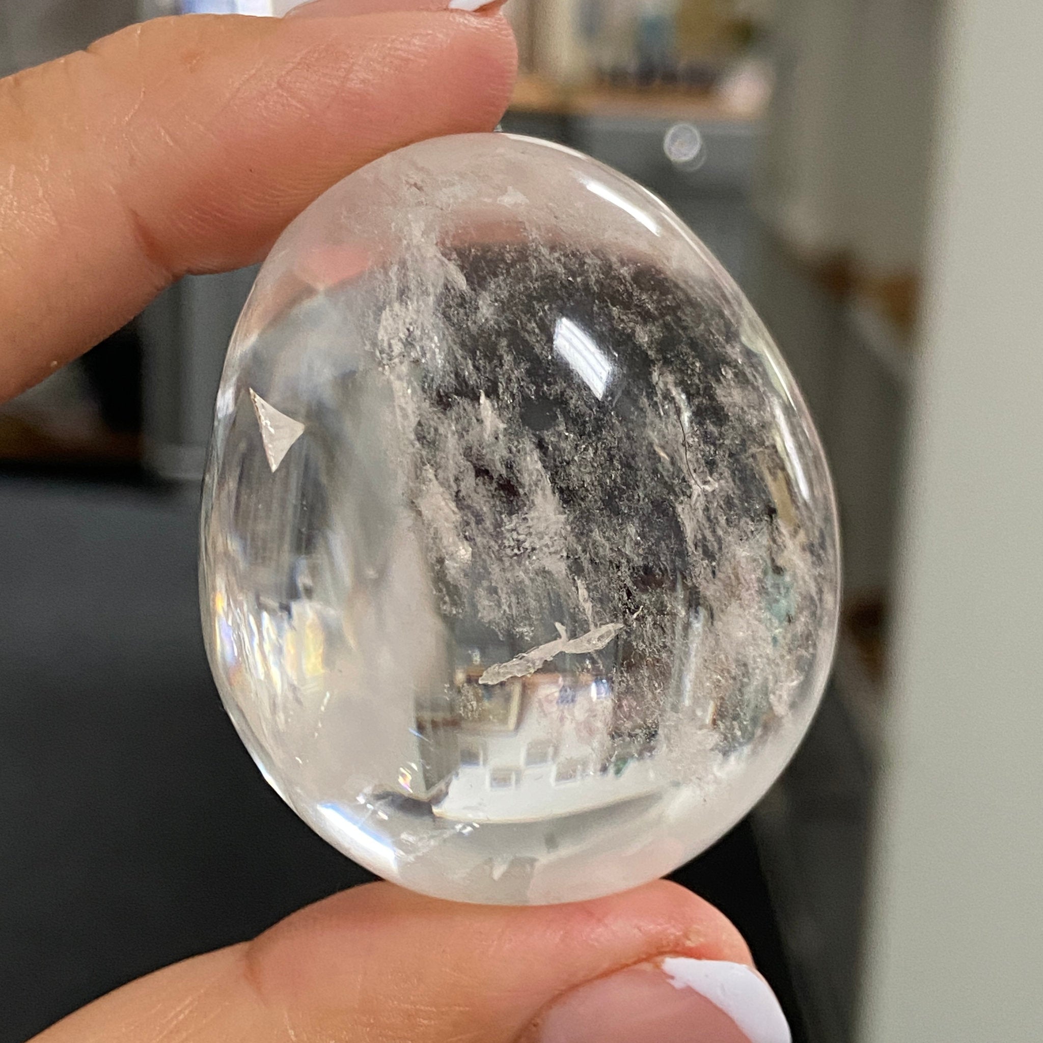 Clear Quartz Egg - Madagascar