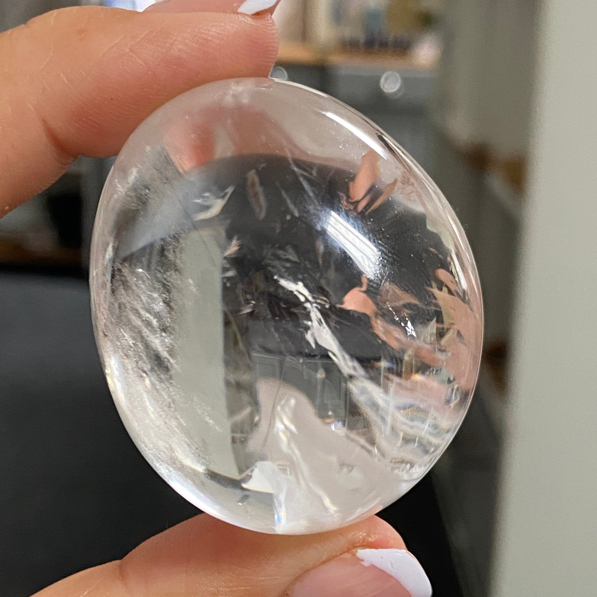 Clear Quartz Egg - Madagascar