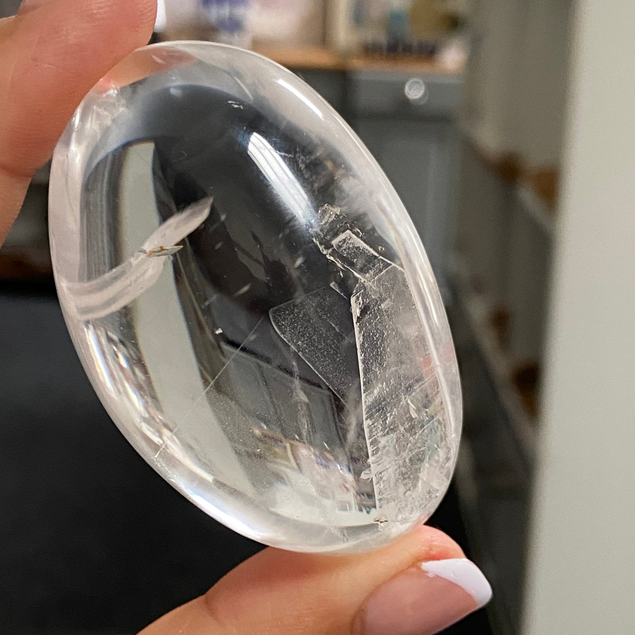 Clear Quartz Freeform with Phantom Inclusions – Madagascar