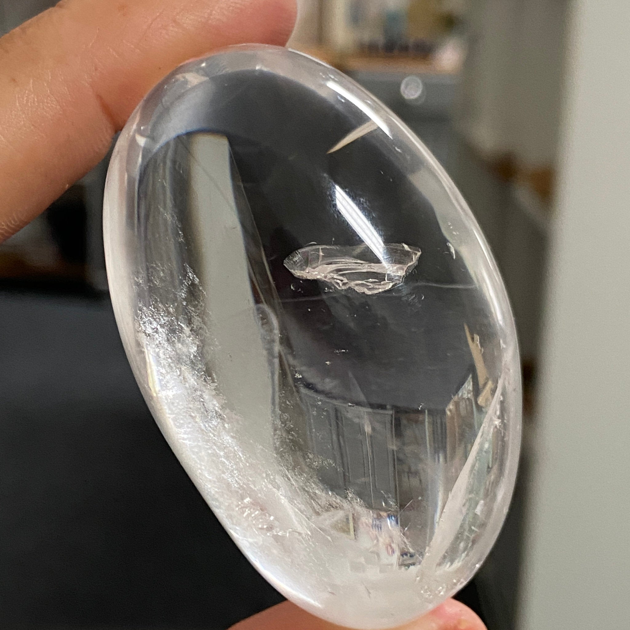 Clear Quartz Freeform with Phantom Inclusions – Madagascar