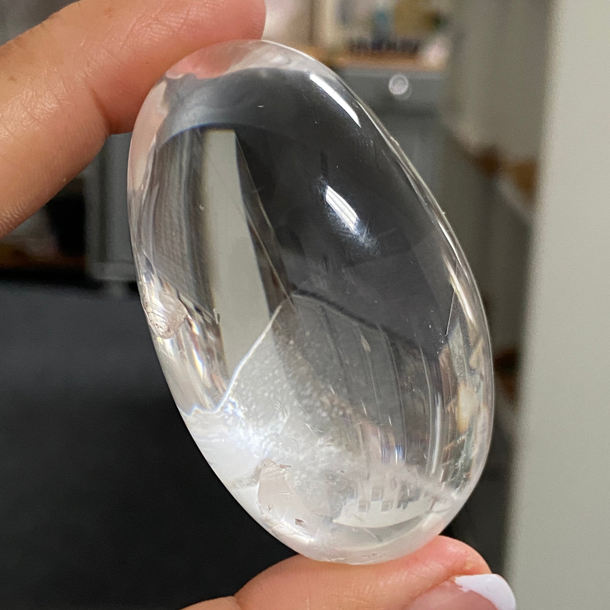Clear Quartz Freeform with Phantom Inclusions – Madagascar