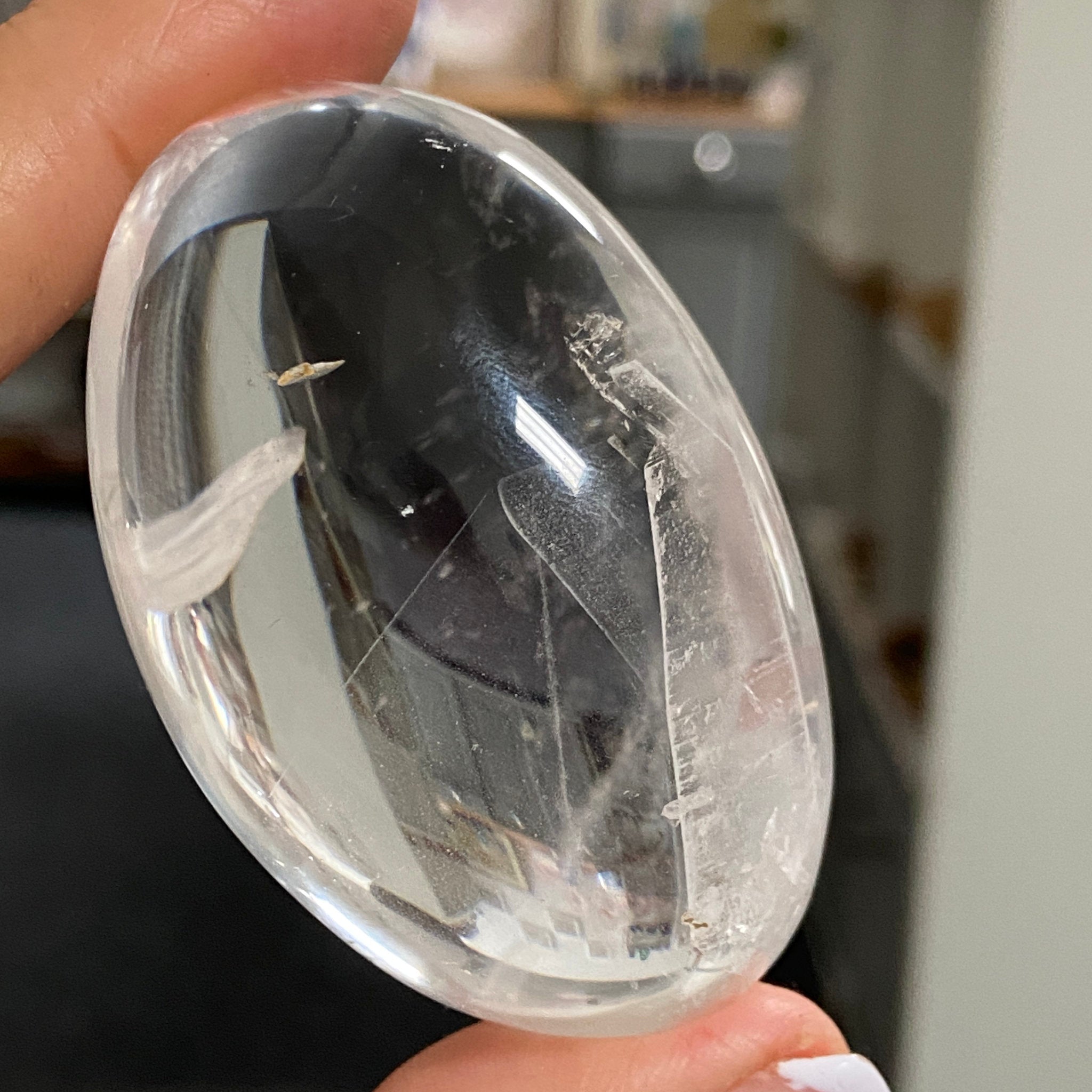 Clear Quartz Freeform with Phantom Inclusions – Madagascar