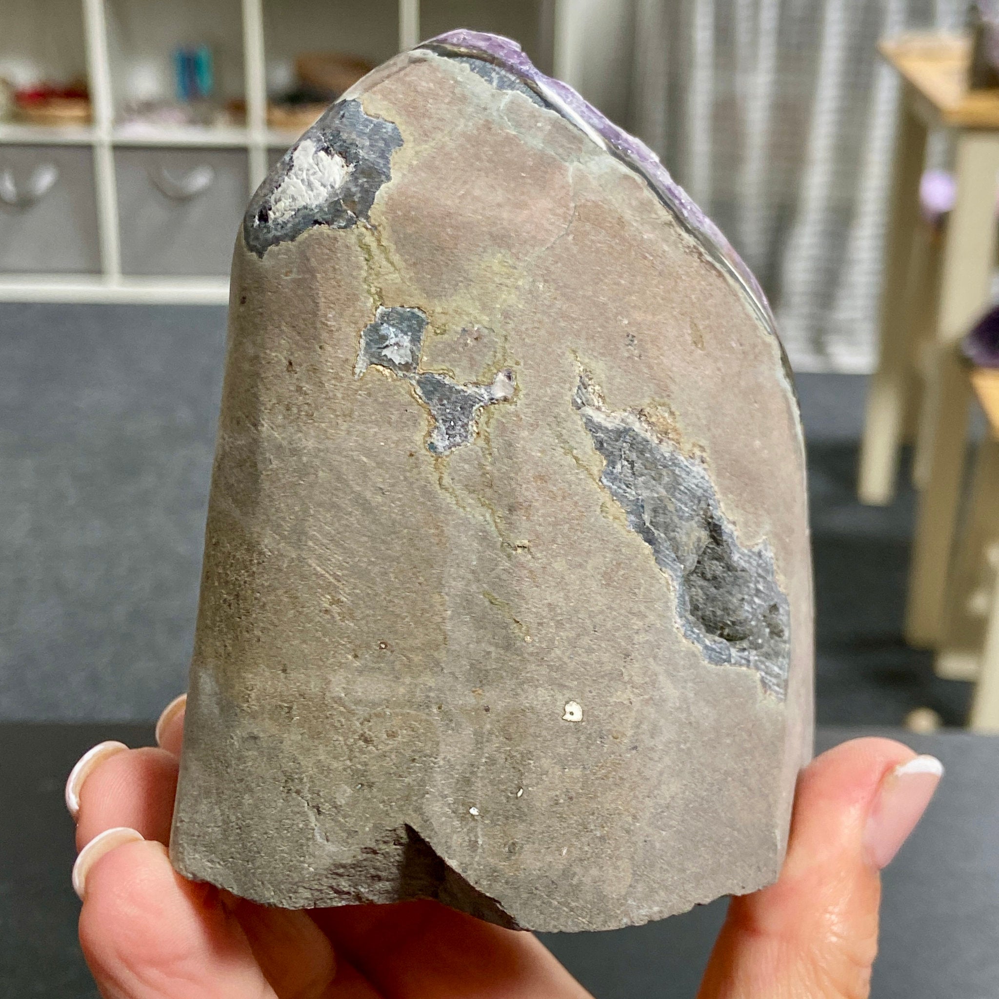 Uruguayan Amethyst Cut Base