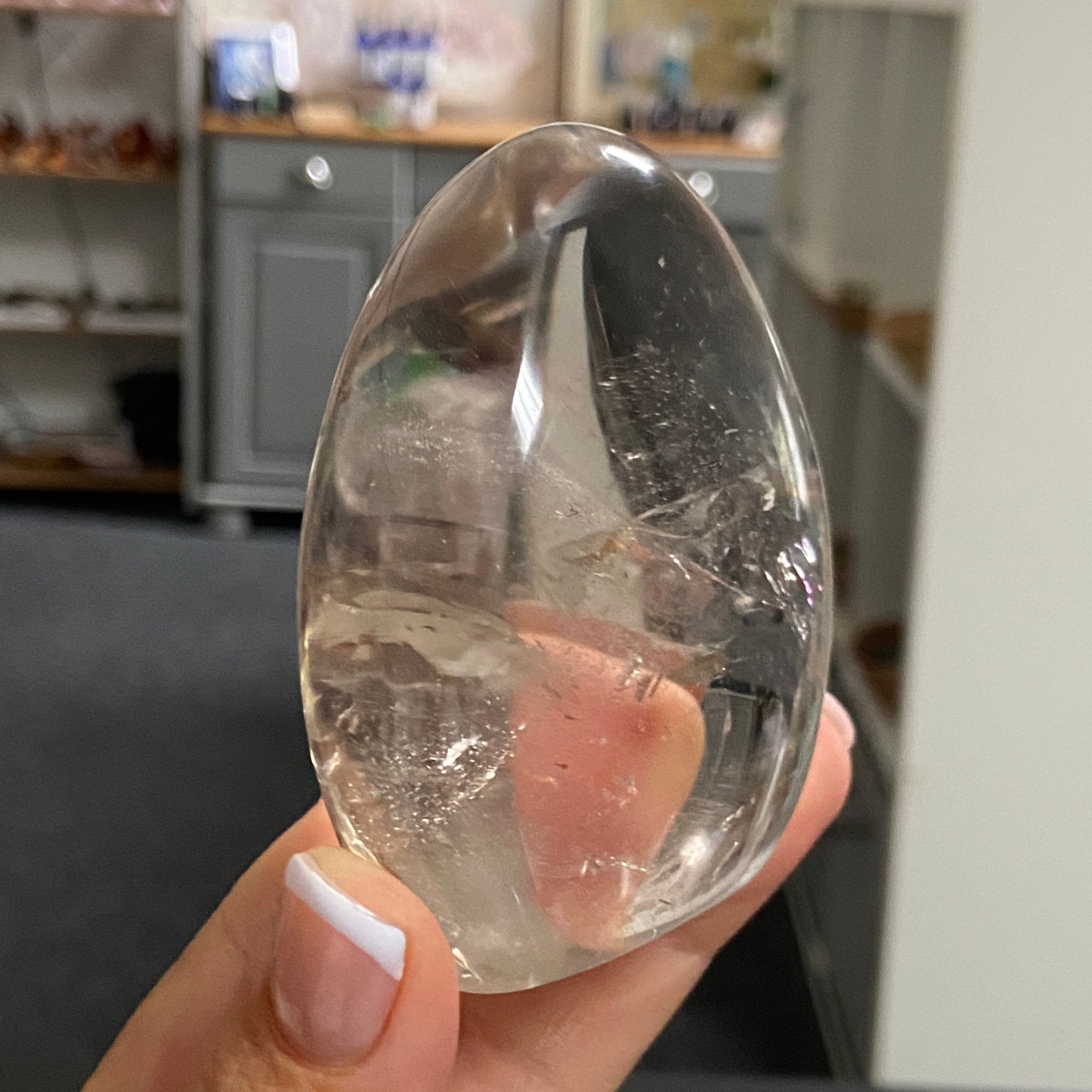 Smoky Quartz Freeform with Rainbows – Madagascar