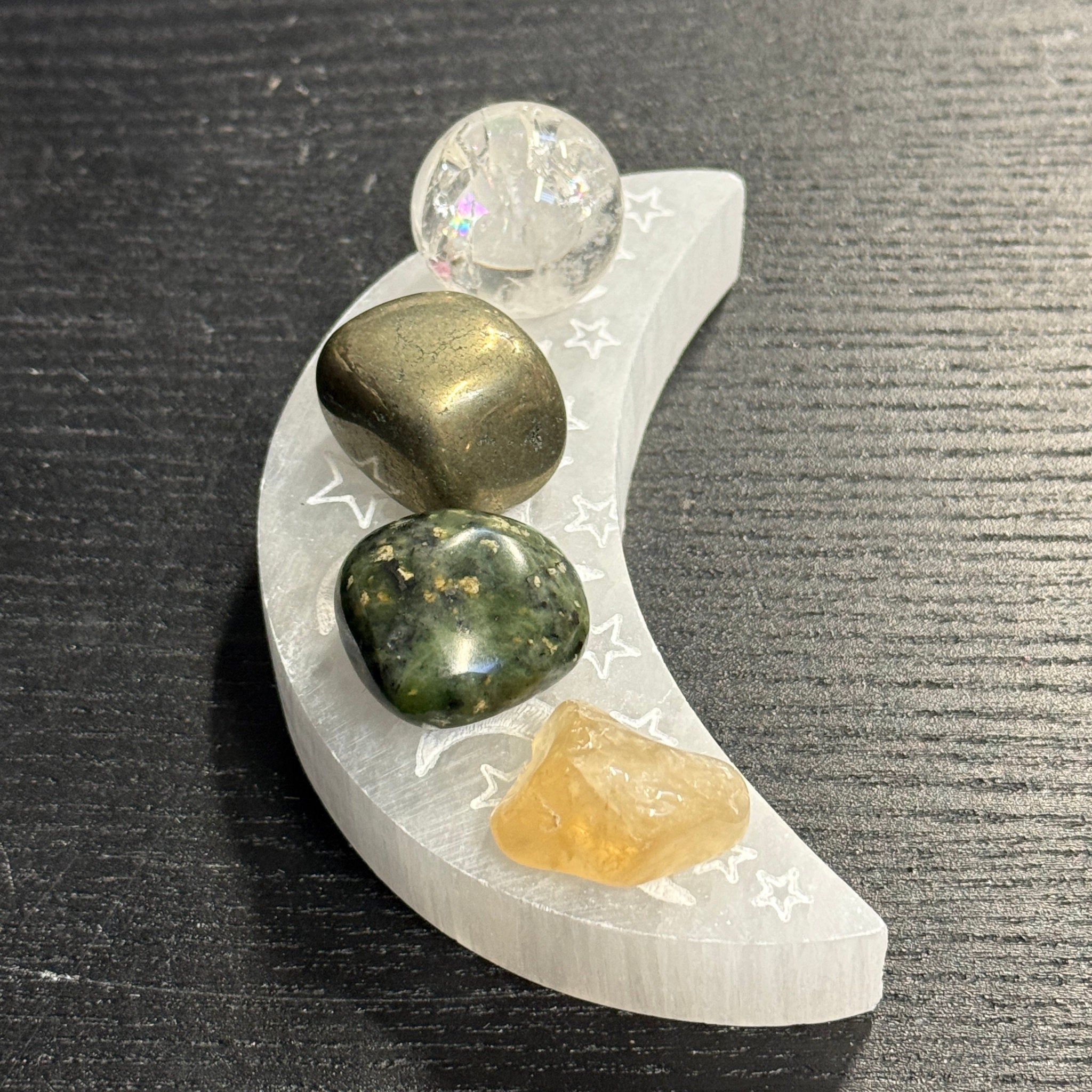 Success & Abundance Crystal Set: The Manifestation Trio (5 pieces)