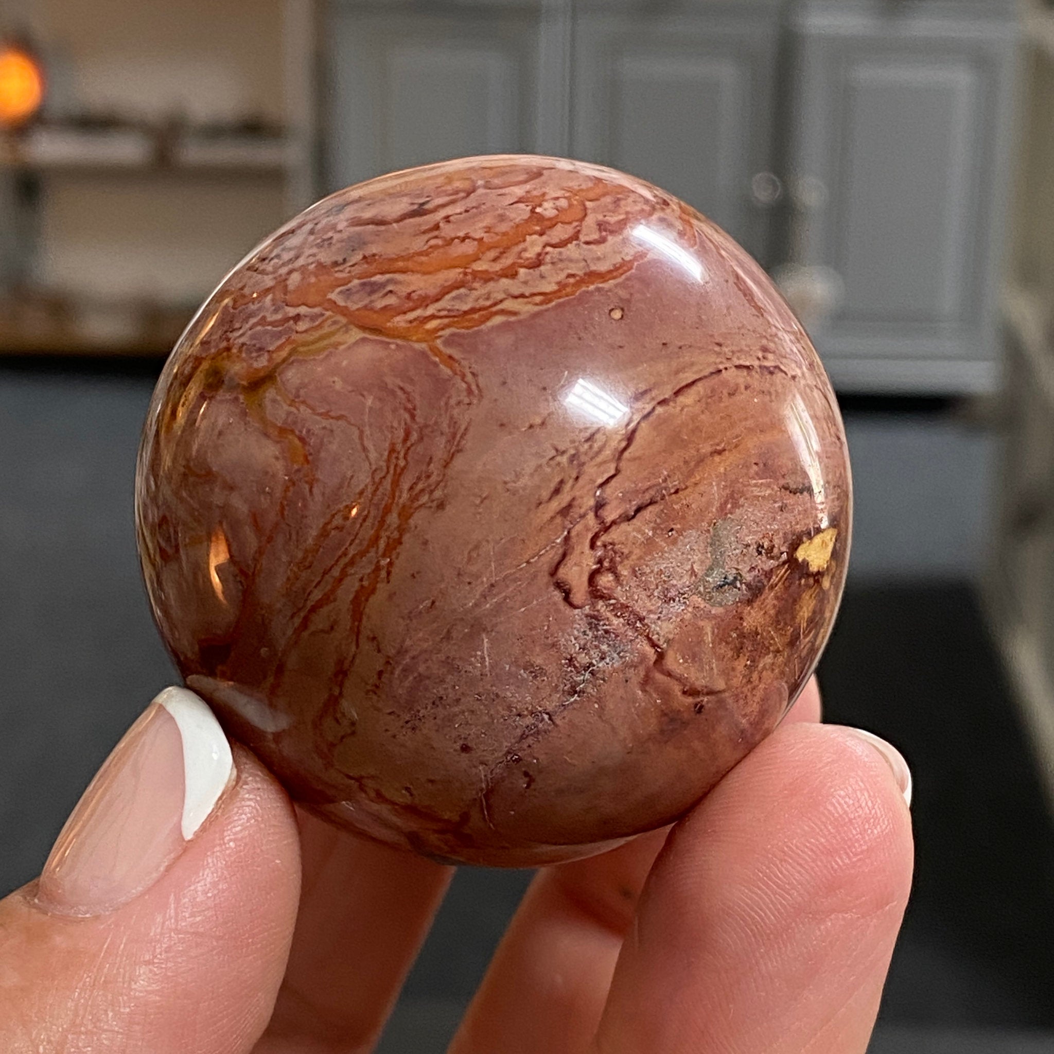 🔮 Polychrome Jasper Sphere