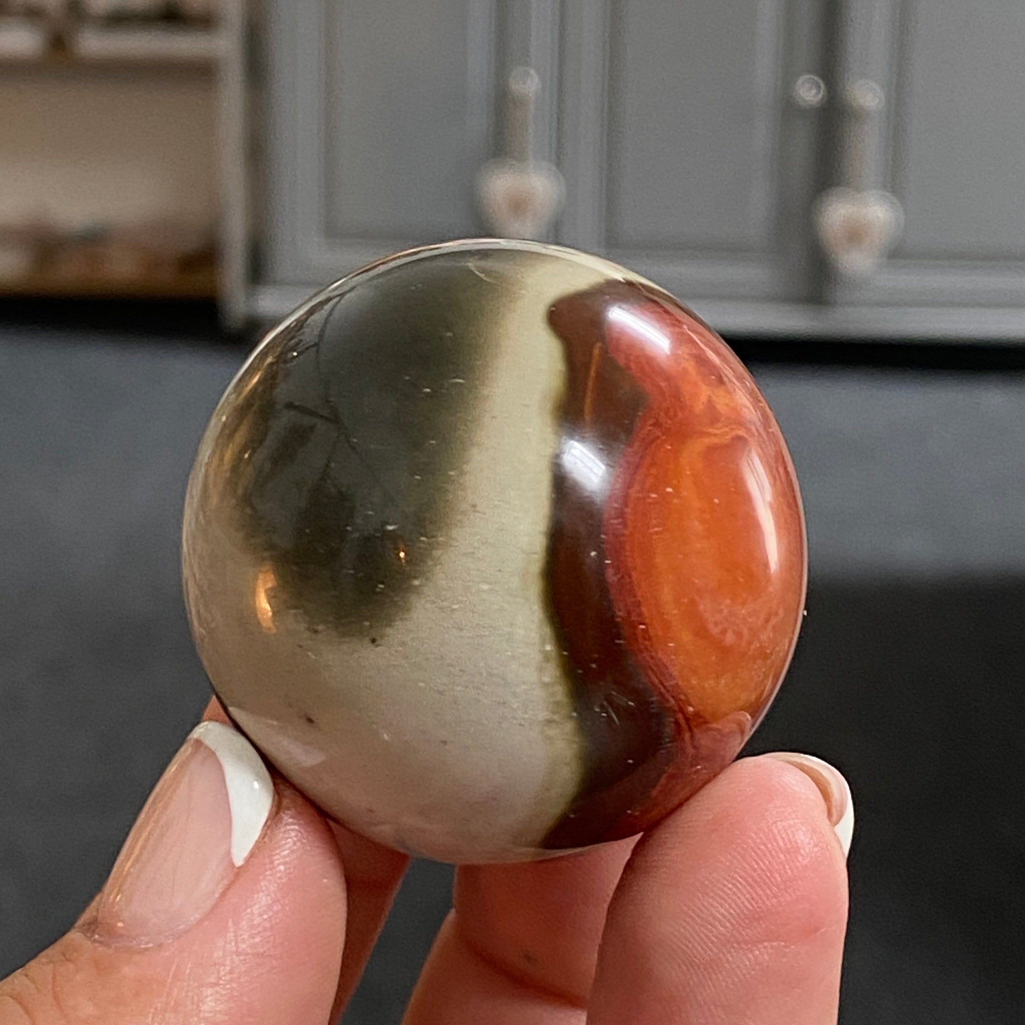 🔮 Polychrome Jasper Sphere
