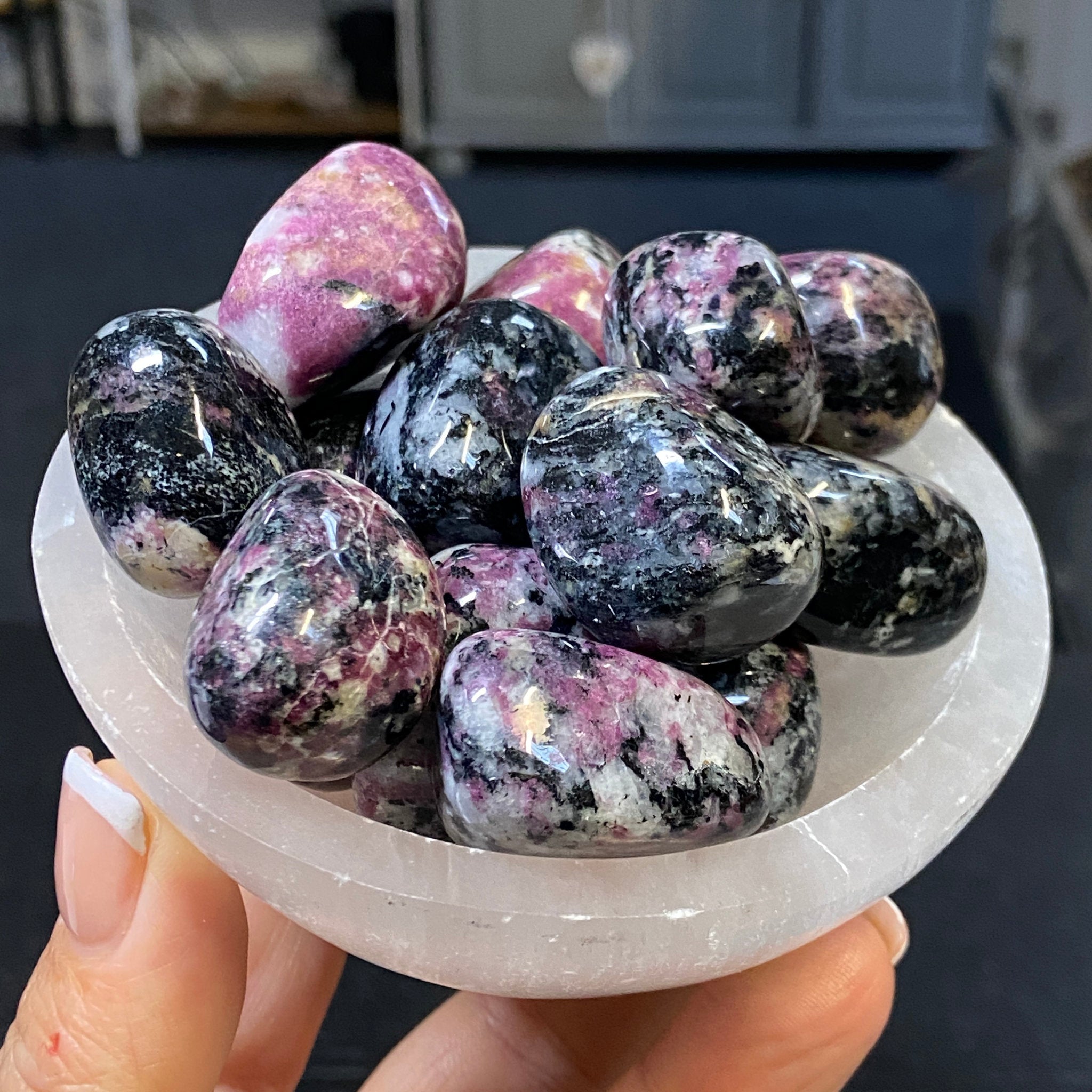 Eudialyte Large Tumbled Stones - Sweden